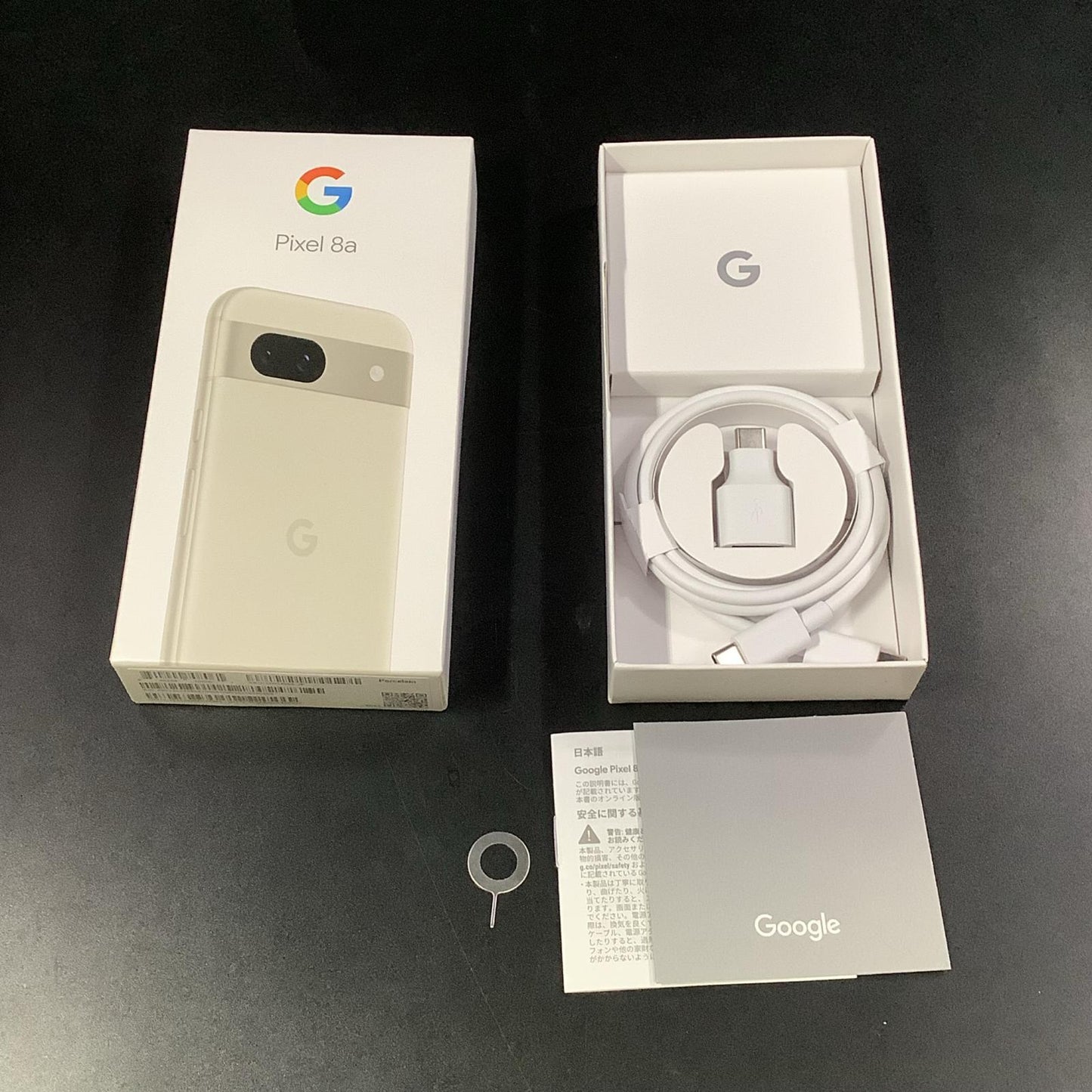 【全額返金保証】【最速発送】Google Pixel 8a 128GB Porcelain au G576D 白ロム 超美品 動作確認済