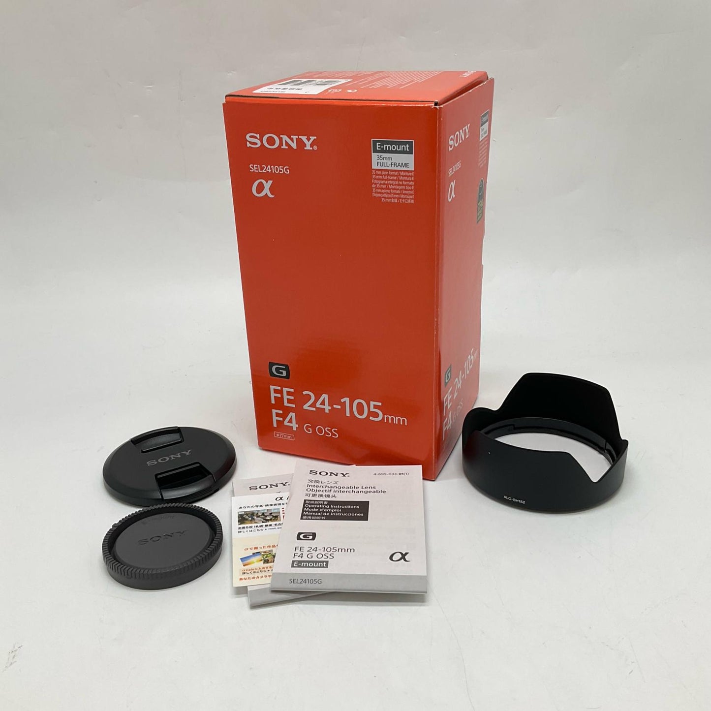 【全額返金保証】【最速発送】Sony FE 24-105mm F4 G OSS SEL24105G 美品 動作確認済