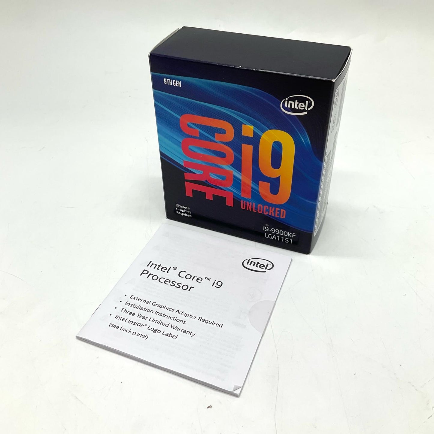 【全額返金保証】【最速発送】Intel CPU Core i9-9900KF 3.60GHz 超美品 動作確認済