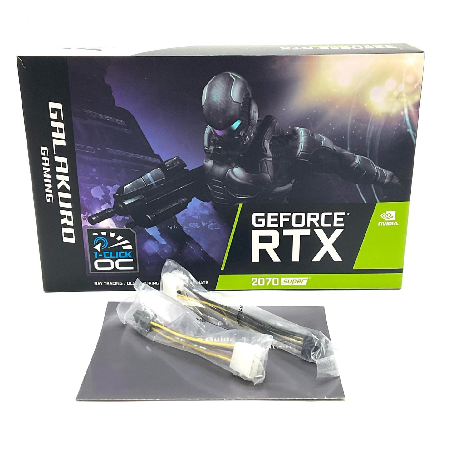 【全額返金保証】【最速発送】玄人志向 グラフィックボード GeForce RTX 2070 Super GG-RTX2070SP-E8GB/DF 美品 動作確認済