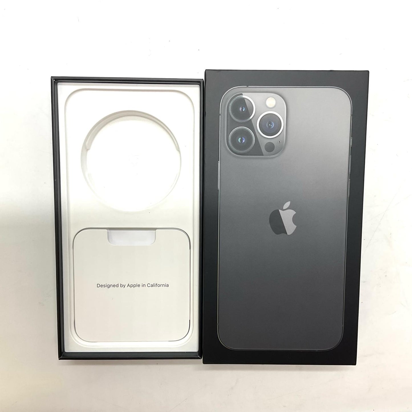 【全額返金保証】【最速発送】Apple iPhone iPhone 13 Pro Max 256GB グラファイト SIMフリー 白ロム 動作確認済 76%