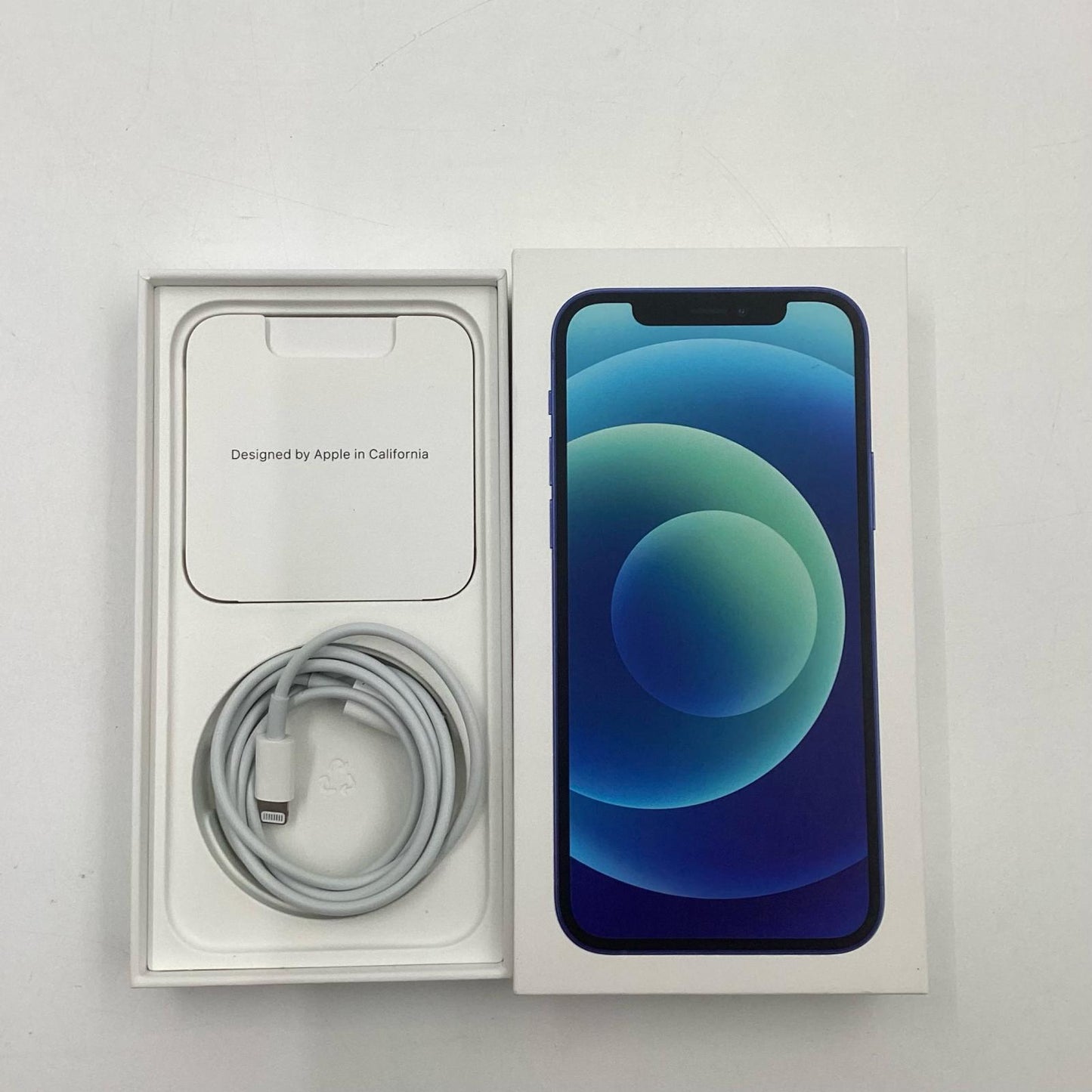 【全額返金保証】【最速発送】Apple iPhone iPhone 12 256GB ブルー au SIMフリー 白ロム 動作確認済 75%
