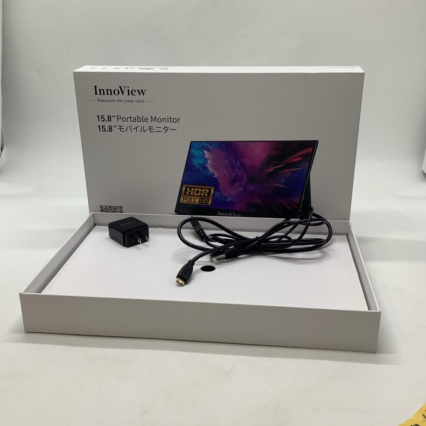 【全額返金保証】【最速発送】InnoView 15.8モバイルモニター 15.8インチ 動作確認済