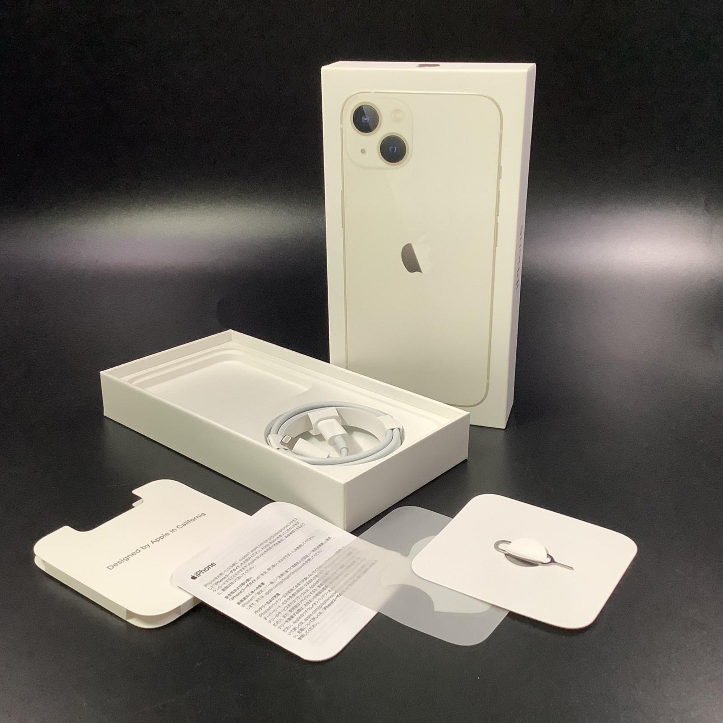 【全額返金保証】【最速発送】Apple iPhone iPhone 13 256GB スターライト SIMフリー 白ロム 動作確認済 81%