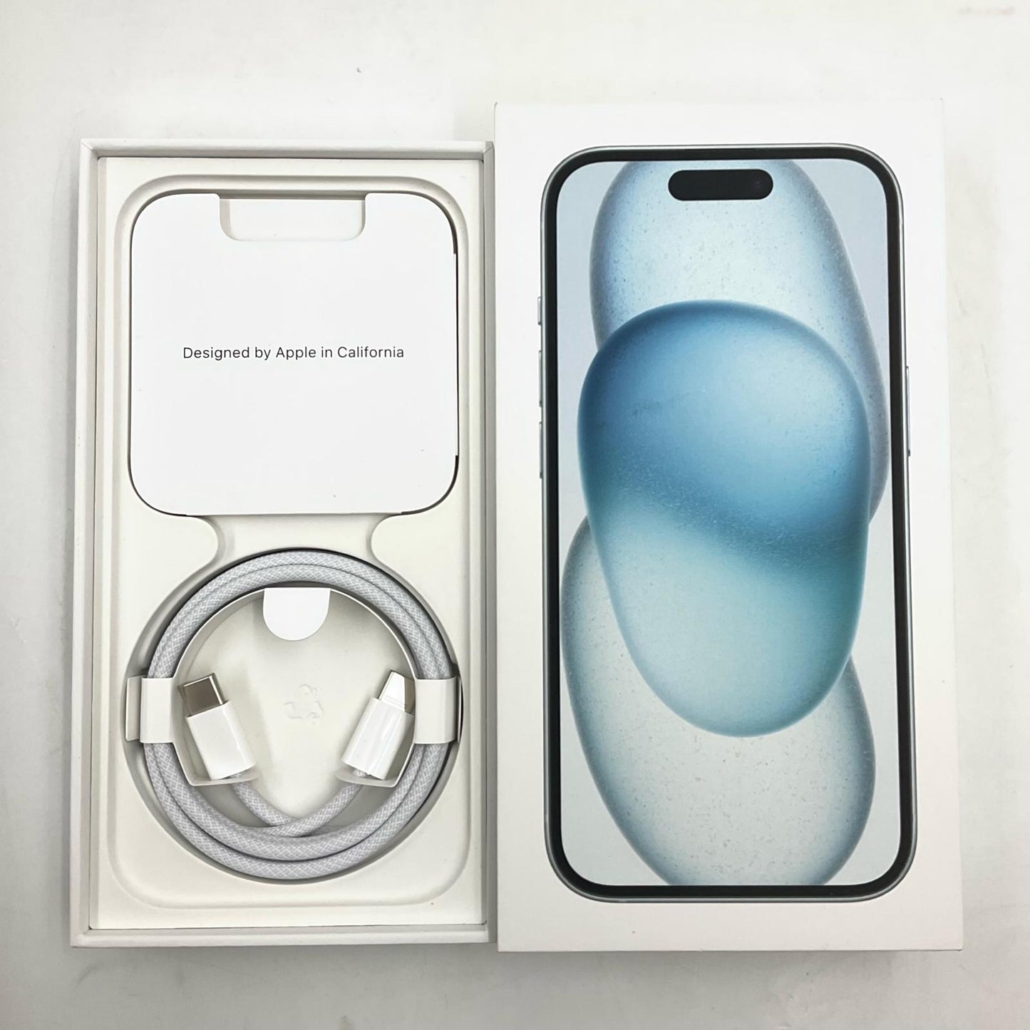 【全額返金保証】【最速発送】Apple iPhone iPhone 15 256GB ブルー SIMフリー 白ロム 動作確認済 86%