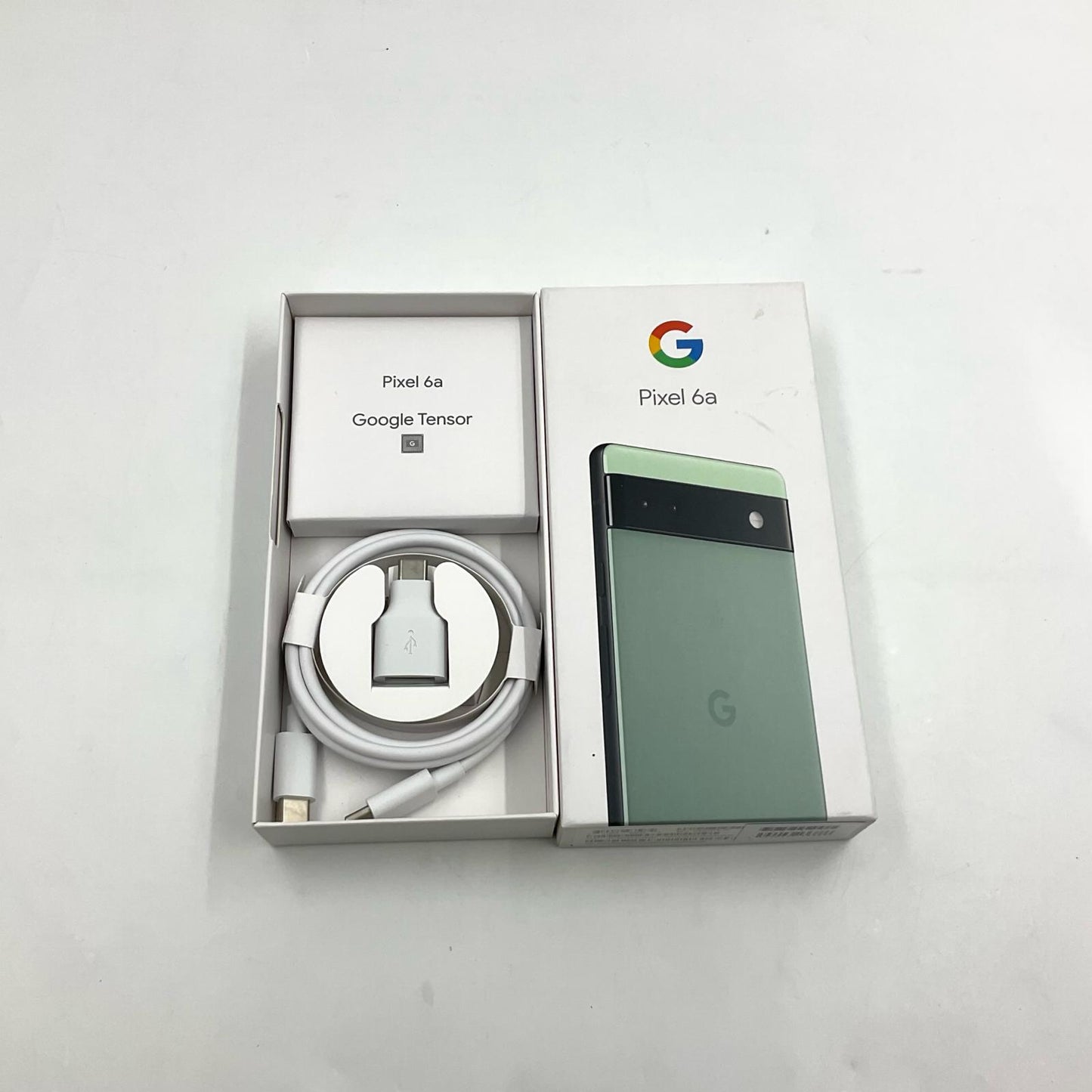 【全額返金保証】【最速発送】Google Pixel 6a 128GB Softbank SIMフリー 白ロム 動作確認済