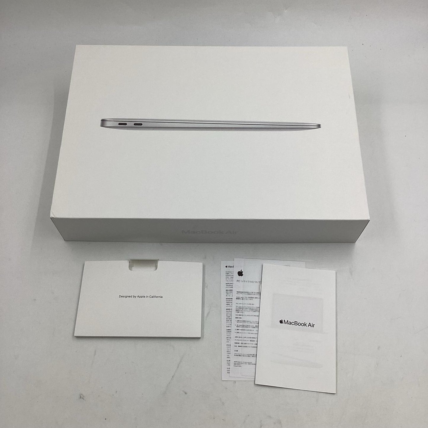 【全額返金保証】【最速発送】Apple MacBook Air 13.3インチ 2020 Apple M1 8GB SSD 512GB シルバー 95% 美品 動作確認済