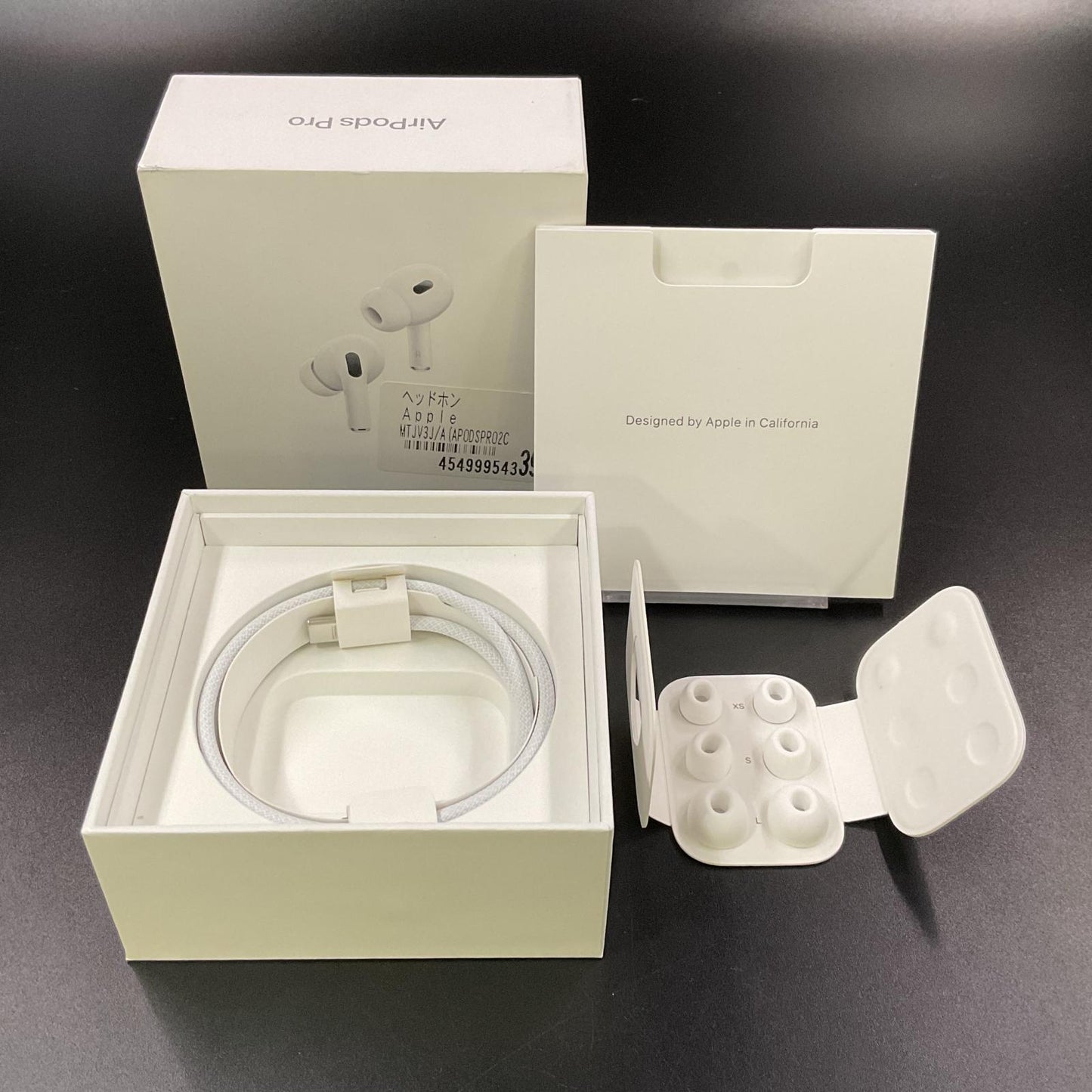 【全額返金保証】【最速発送】Apple AirPods Pro 2 MagSafe充電ケース(USB-C)付 動作確認済