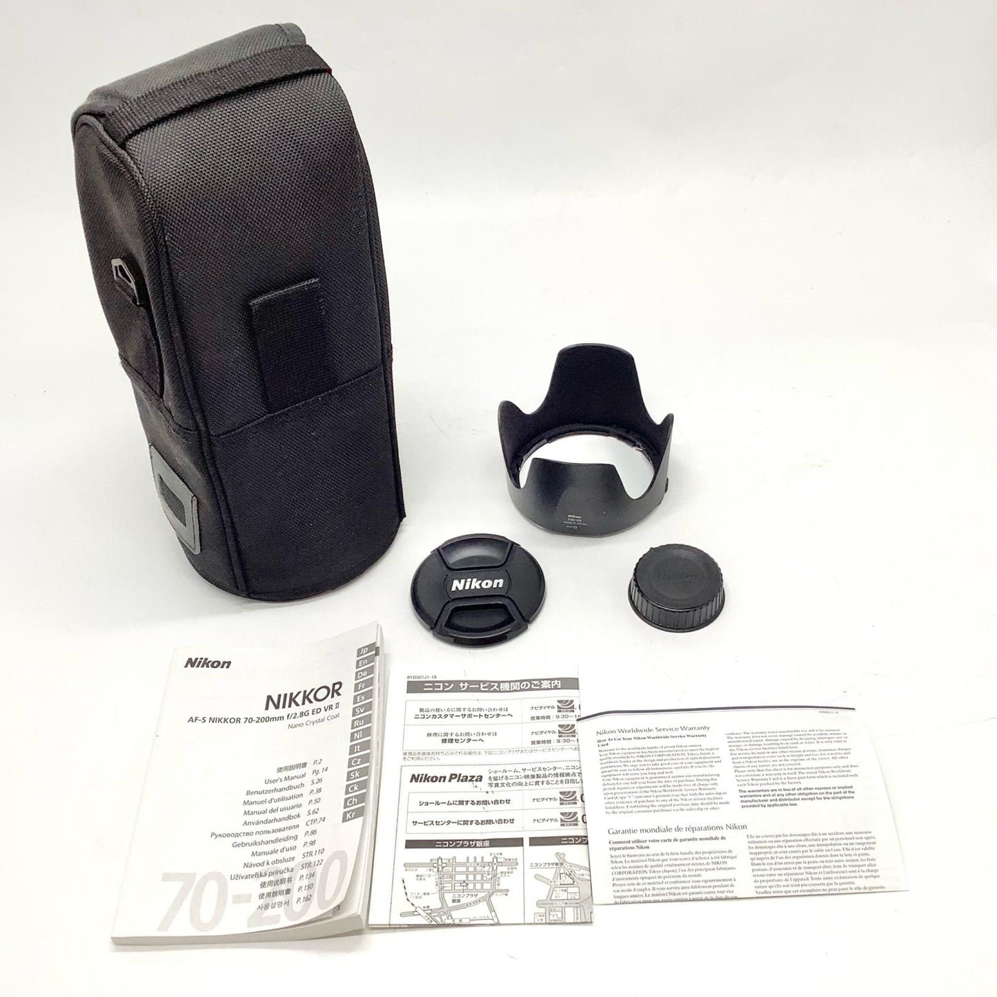【全額返金保証】【最速発送】Nikon AF-S NIKKOR 70-200mm f/2.8G ED VR II 動作確認済
