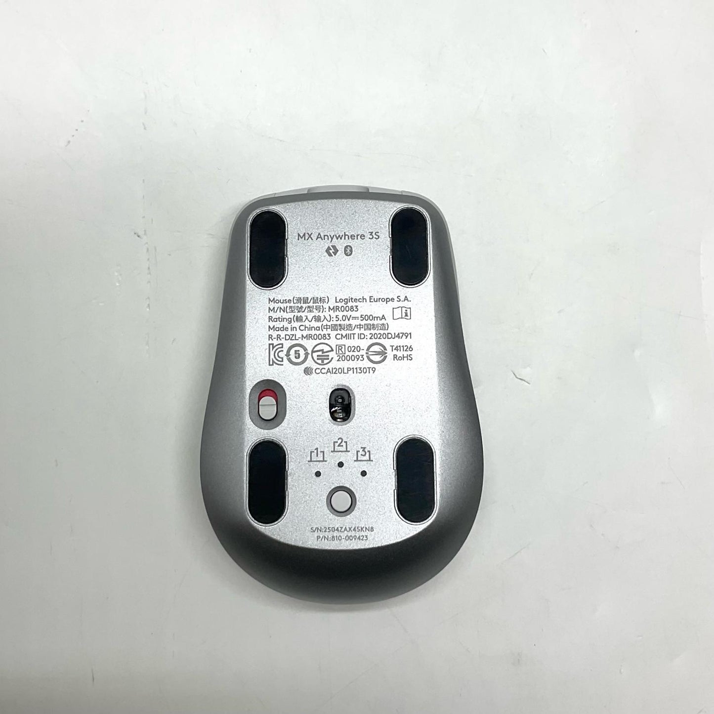 【全額返金保証】【最速発送】Logicool MX Anywhere 3S R-R-DZL-MR0083 動作確認済