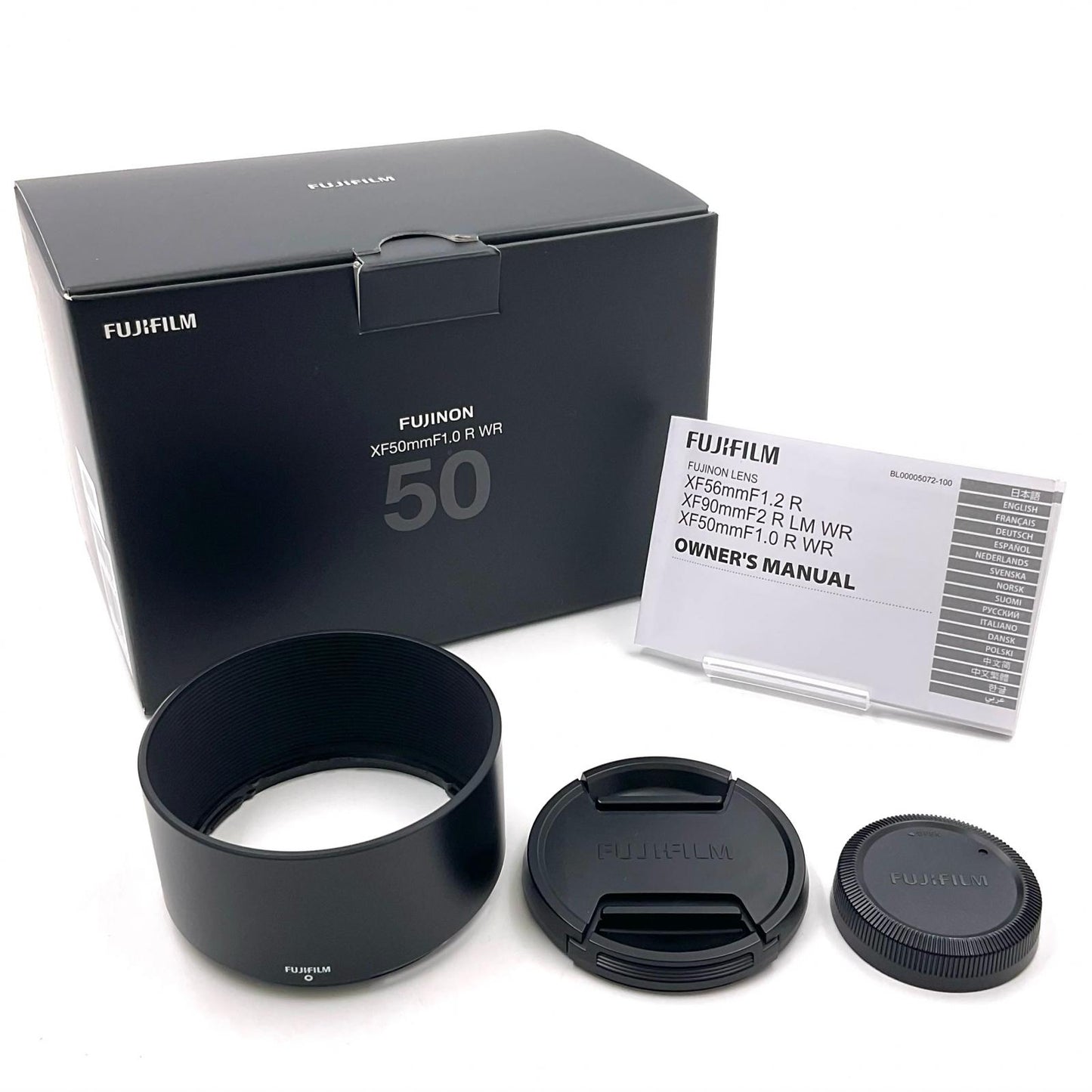 【全額返金保証】【最速発送】FUJIFILM フジノンレンズ XF50mmF1.0 R WR 美品 動作確認済