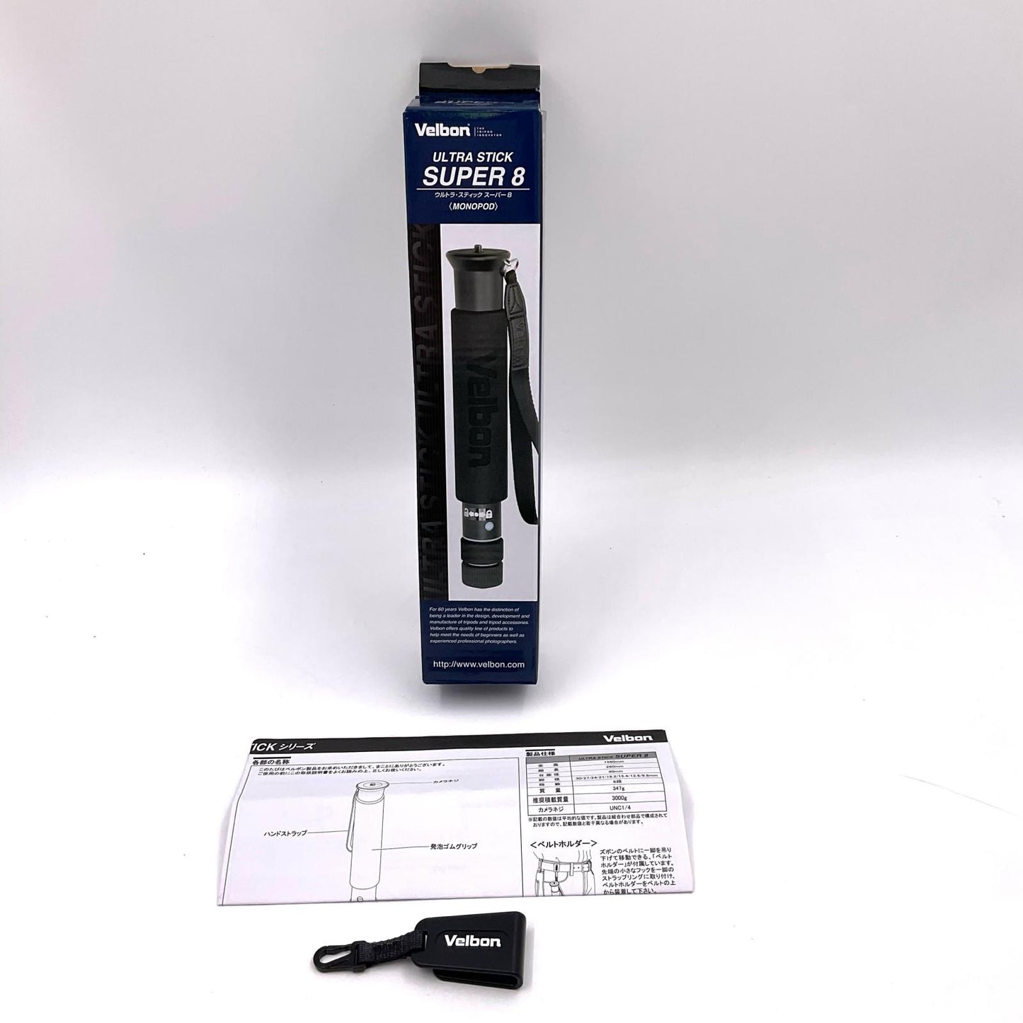 【全額返金保証】【最速発送】Velbon ULTRA STICK SUPER 8 MONOPOD 動作確認済