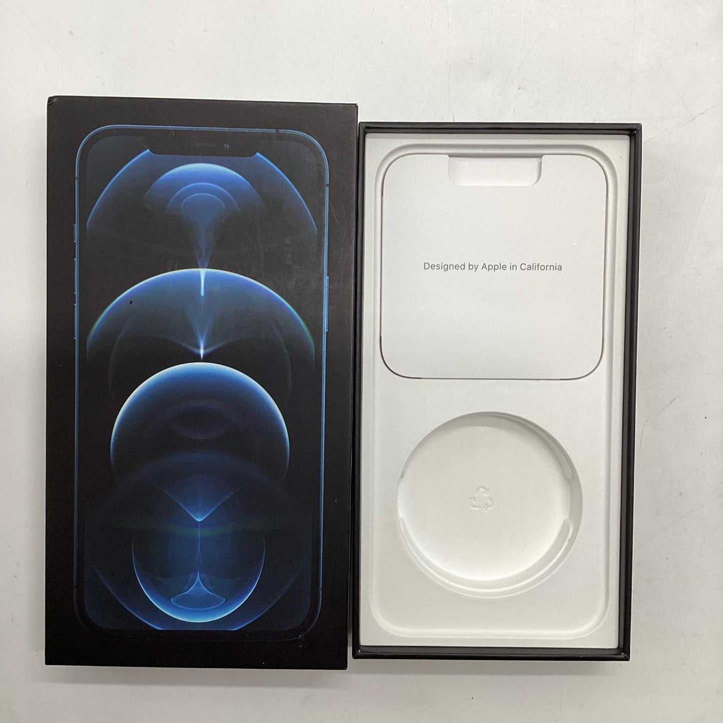 【全額返金保証】【最速発送】Apple iPhone iPhone 12 Pro Max 128GB パシフィックブルー Softbank SIMフリー 白ロム 美品 動作確認済 88%