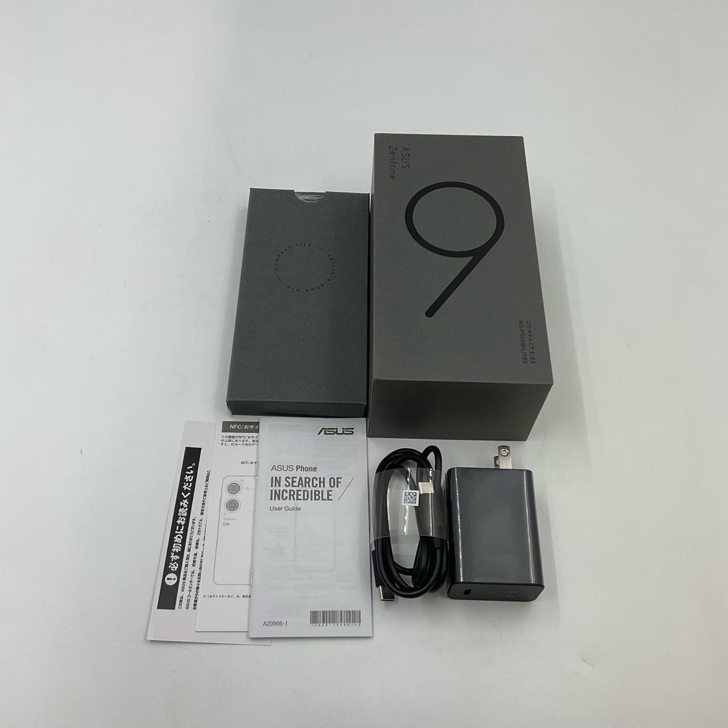 【全額返金保証】【最速発送】ASUS ZenFone 9 128GB スターリーブルー SIMフリー A12202 白ロム 美品 動作確認済