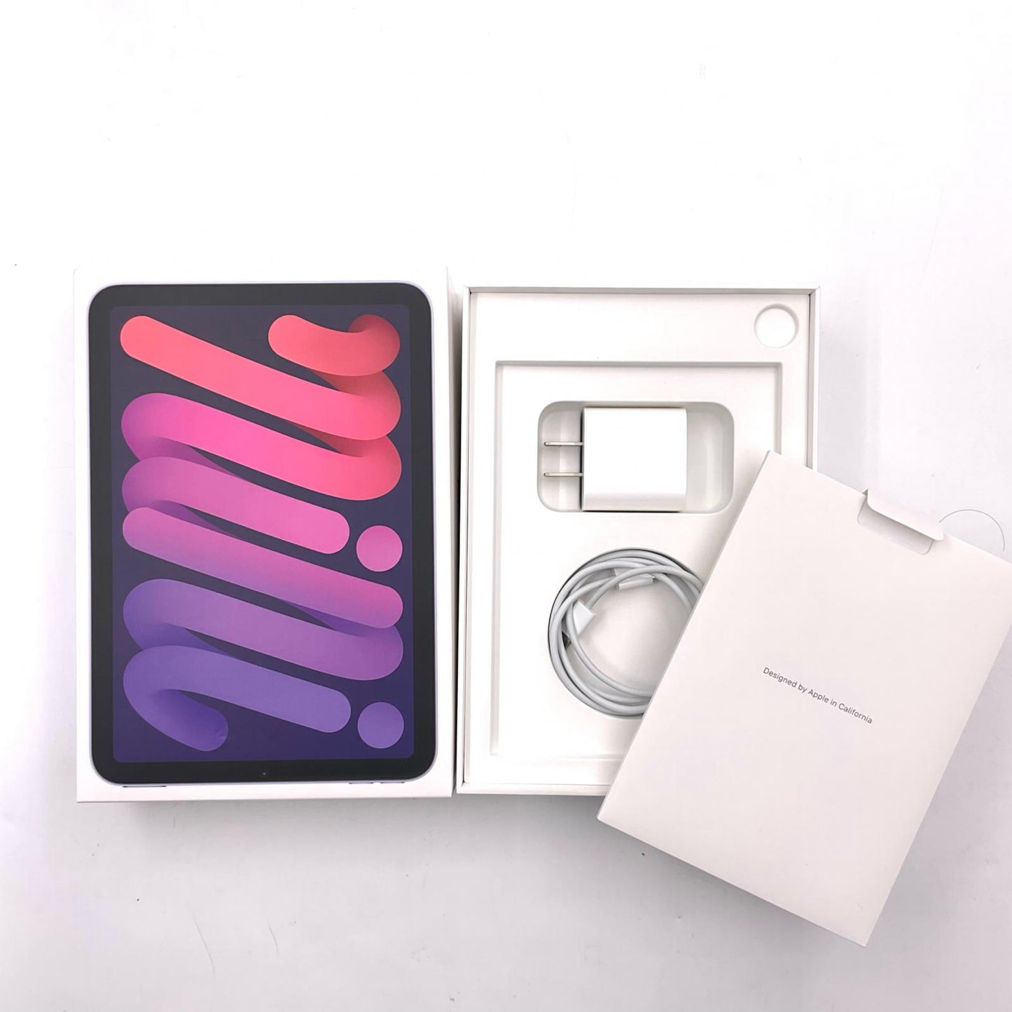 【全額返金保証】【最速発送】Apple iPad mini 8.3インチ 第6世代 256GB パープル WiFi+Cellular Softbank 白ロム 美品 動作確認済