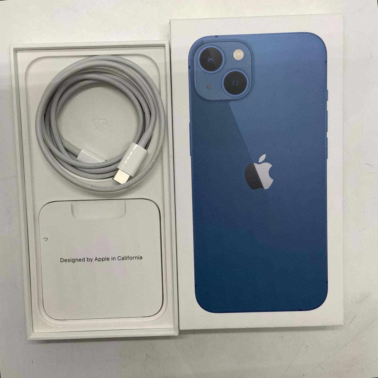 【全額返金保証】【最速発送】Apple iPhone iPhone 13 128GB ブルー SIMフリー 動作確認済 78%