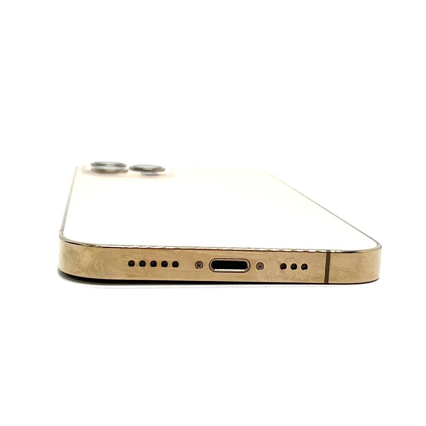 【全額返金保証】【最速発送】Apple iPhone iPhone 12 Pro 128GB ゴールド Softbank SIMフリー 白ロム 動作確認済 77%