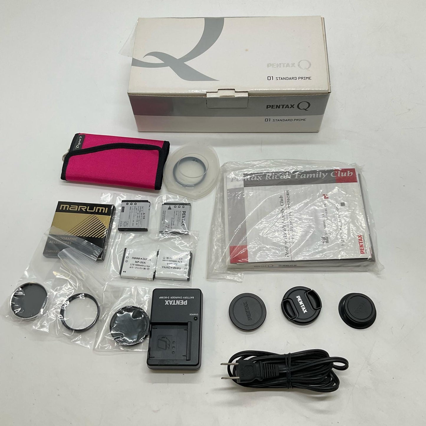 【全額返金保証】【最速発送】PENTAX デジタル一眼 Q レンズキット ホワイト 美品 動作確認済
