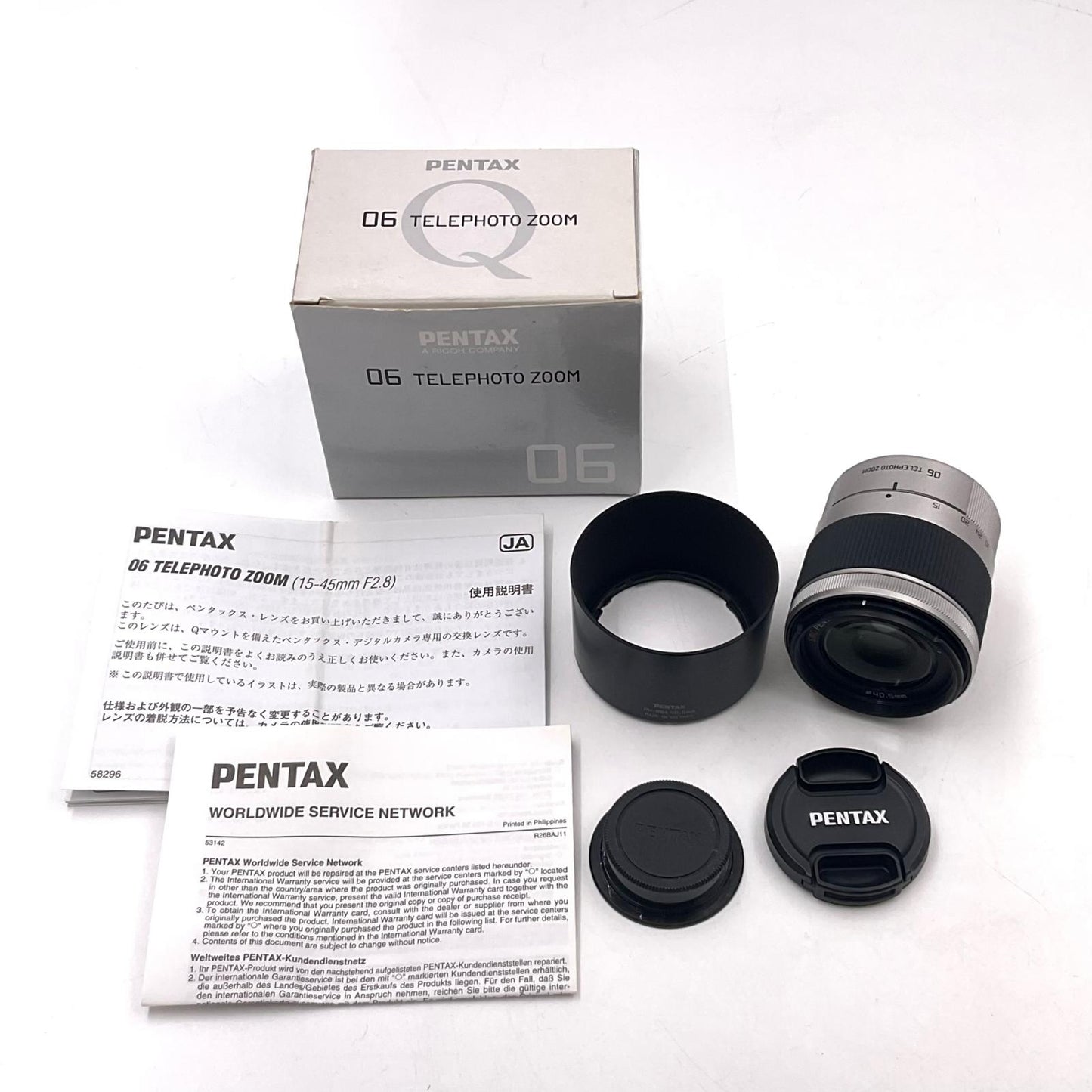 【全額返金保証】【最速発送】PENTAX PENTAX-06 TELEPHOTO ZOOM 美品 動作確認済