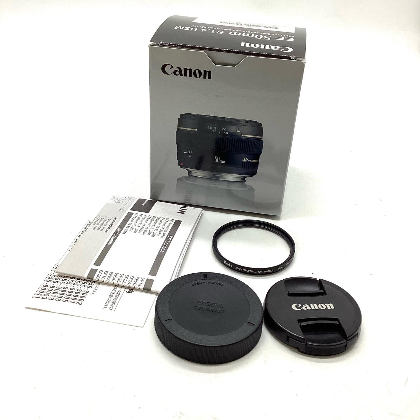 【全額返金保証】【最速発送】Canon EF50mm F1.4 USM 美品 動作確認済