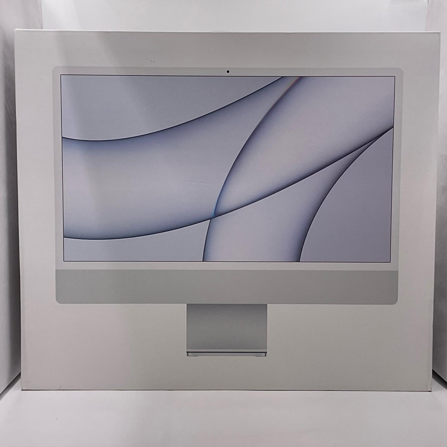 【全額返金保証】【最速発送】Apple iMac 24インチ M1 8コア 8GB SSD 256GB シルバー 美品 動作確認済