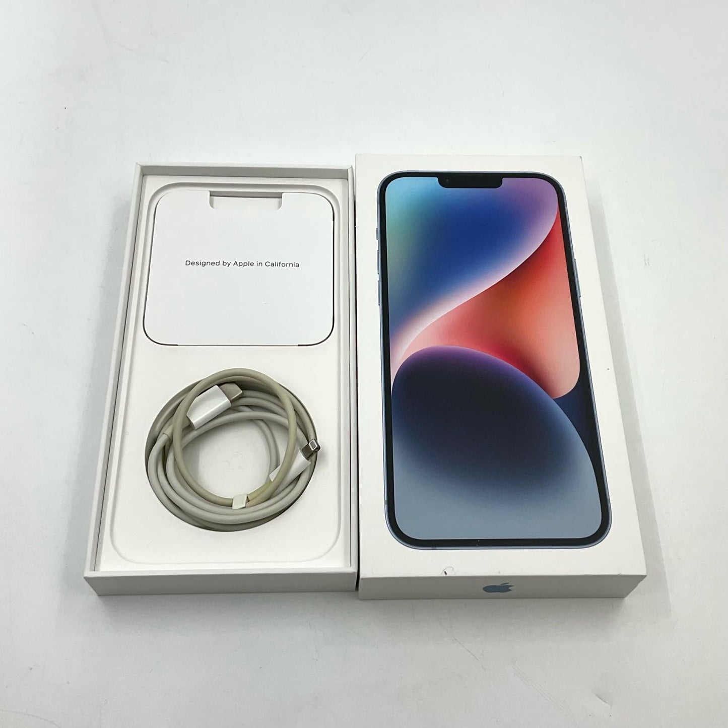【全額返金保証】【最速発送】Apple iPhone iPhone 14 Plus 128GB ブルー Softbank 白ロム 美品 動作確認済 82%
