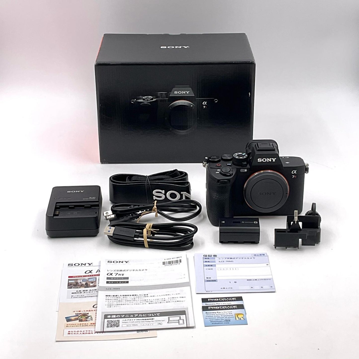 【全額返金保証】【最速発送】Sony デジタル一眼 α7R V ILCE-7RM5 ボディ ブラック 美品 動作確認済
