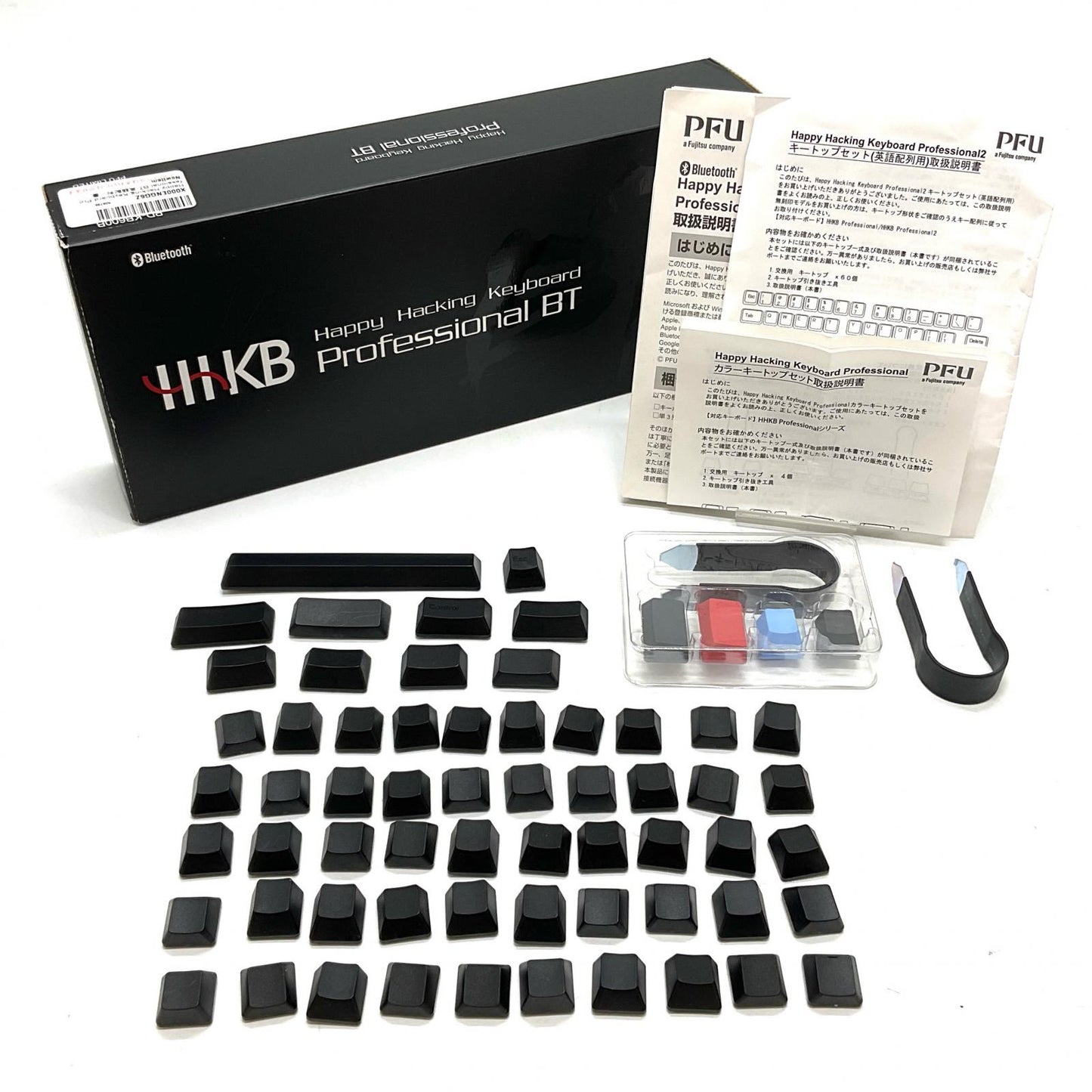 【全額返金保証】【最速発送】PFU Happy Hacking Keyboard Professional BT PD-KB600B PD-KB600B 美品 動作確認済