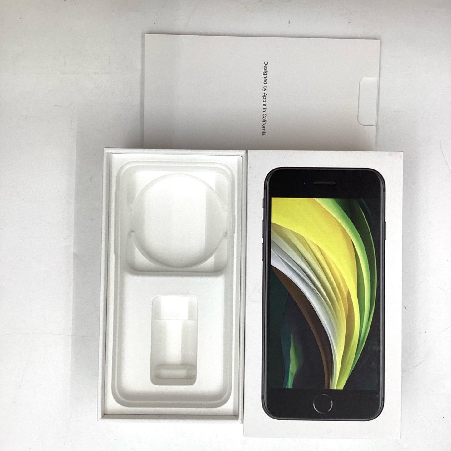 【最速発送】Apple iPhone iPhone SE(第2世代) 128GB ブラック SIMフリー 白ロム【難有】 82%