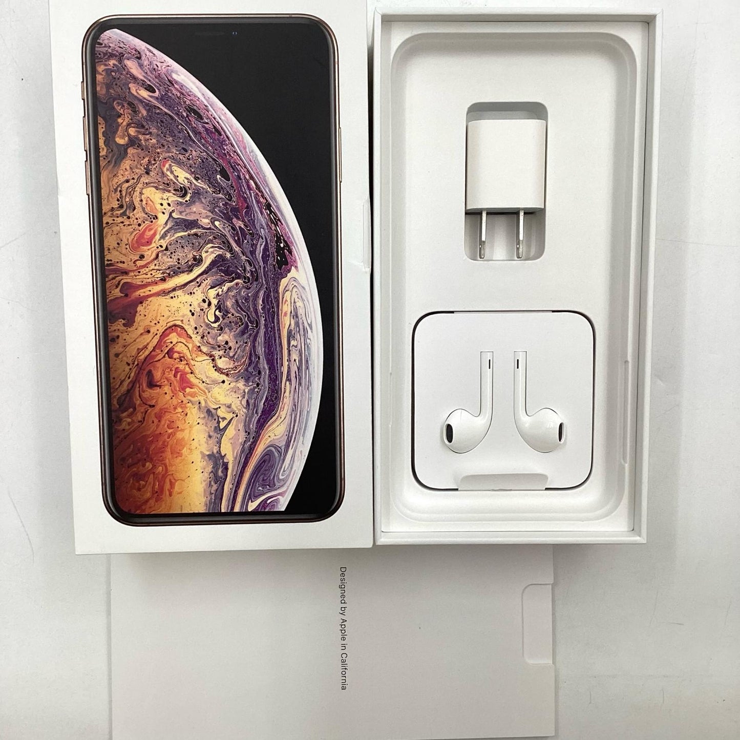 【全額返金保証】【最速発送】Apple iPhone iPhone XS Max 64GB ゴールド docomo 白ロム 動作確認済 88%