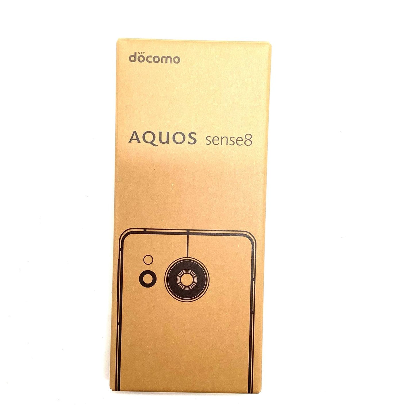 【全額返金保証】【最速発送】SHARP AQUOS sense8 128GB ライトカッパー docomo SIMフリー SH-54D 白ロム 美品 動作確認済