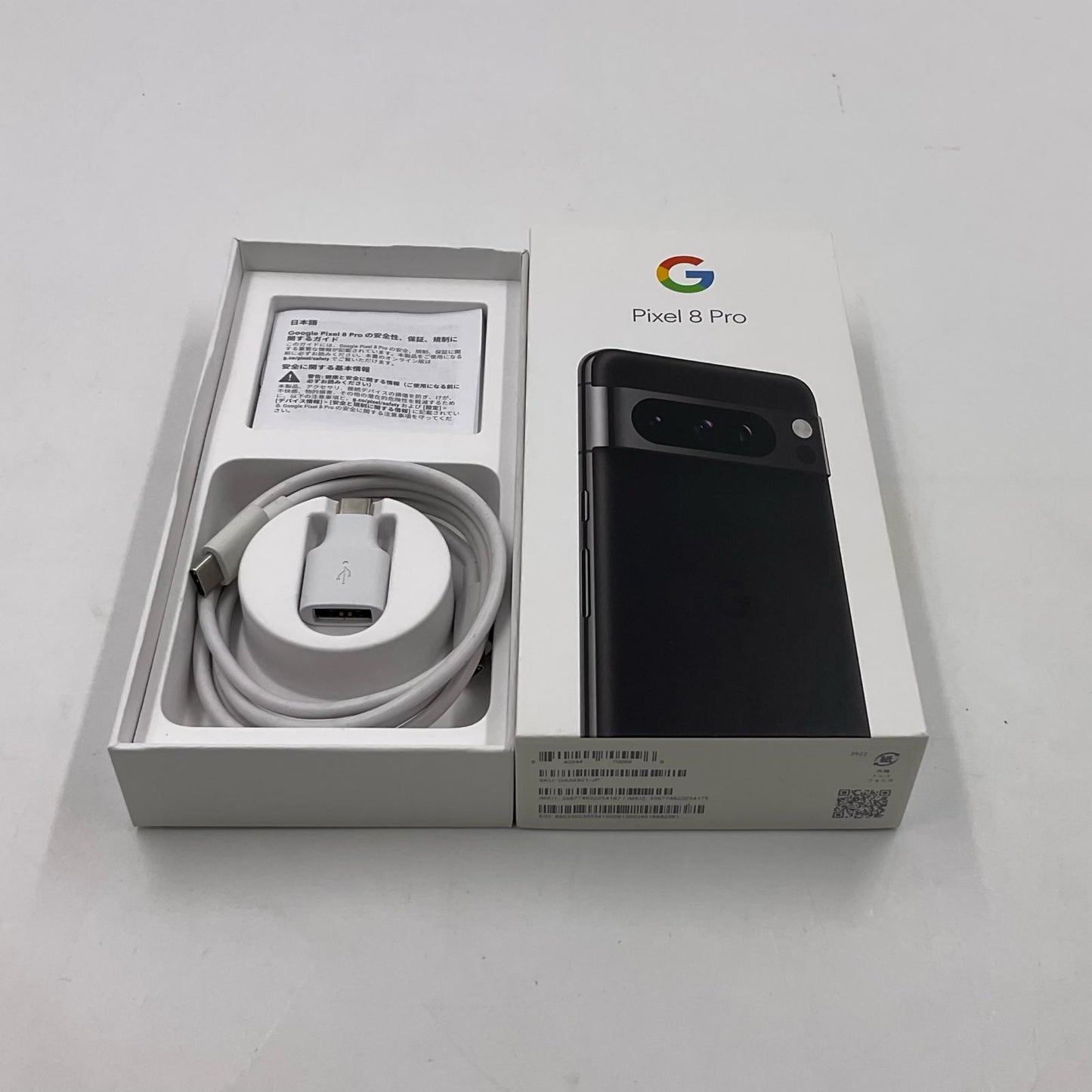 【最速発送】Google Pixel 8 Pro 512GB Obsidian SIMフリー GE9DP 白ロム【難有】