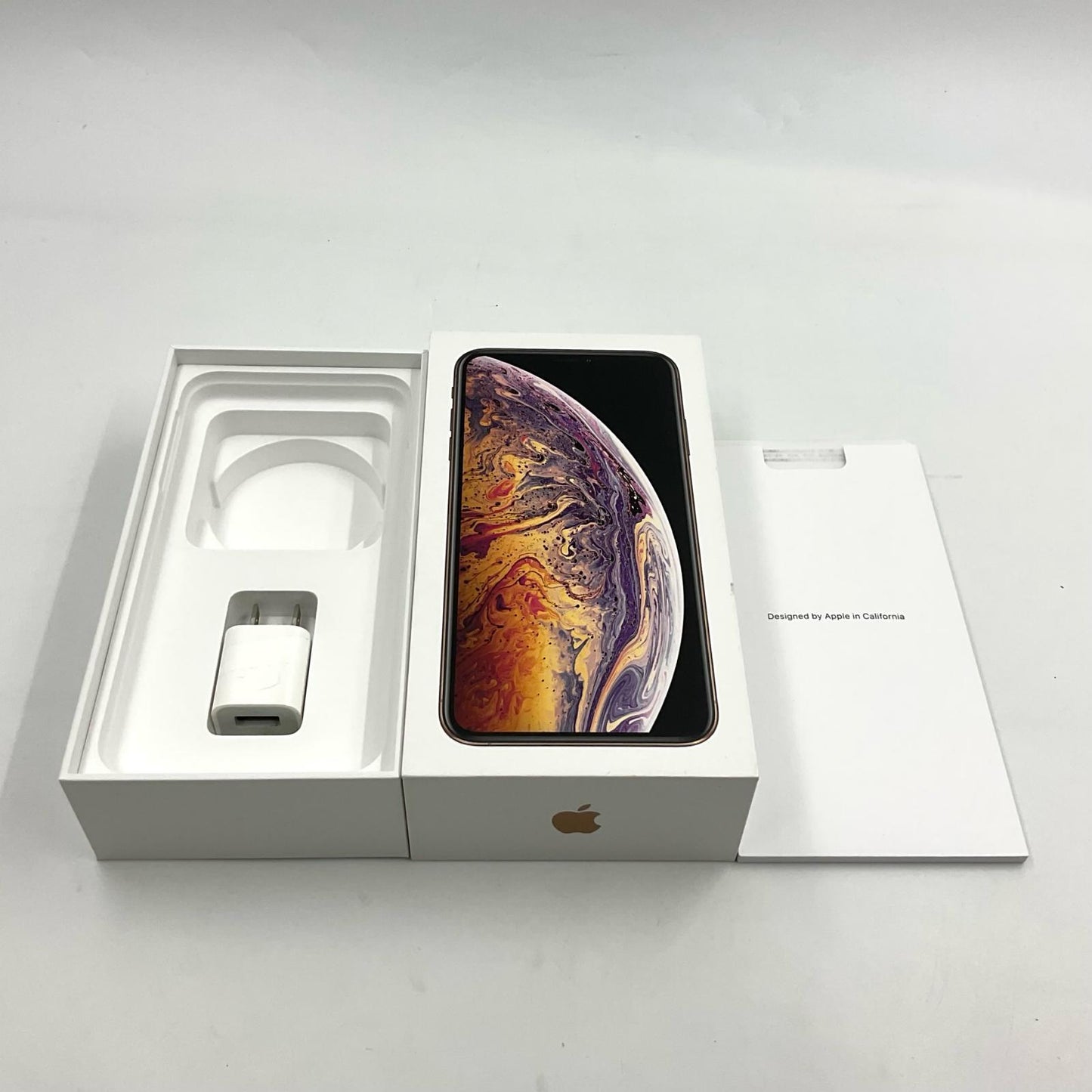 【最速発送】Apple iPhone iPhone XS Max 256GB ゴールド au 白ロム【難有】 77%