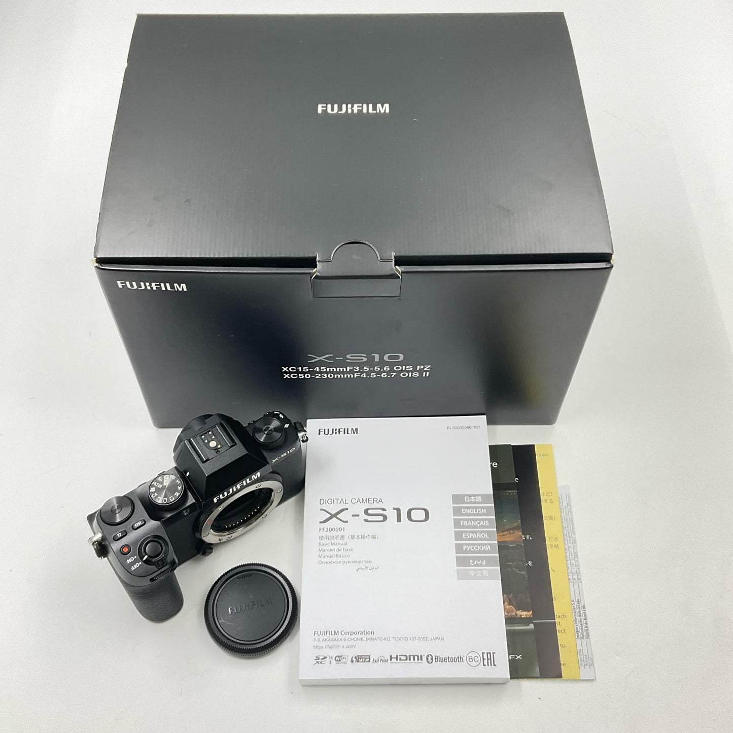 【全額返金保証】【最速発送】FUJIFILM デジタル一眼 X-S10 ボディ ブラック 美品 動作確認済