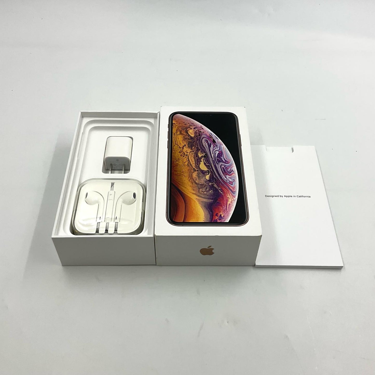 【全額返金保証】【最速発送】Apple iPhone iPhone XS 64GB ゴールド Softbank SIMフリー 白ロム 動作確認済 75%