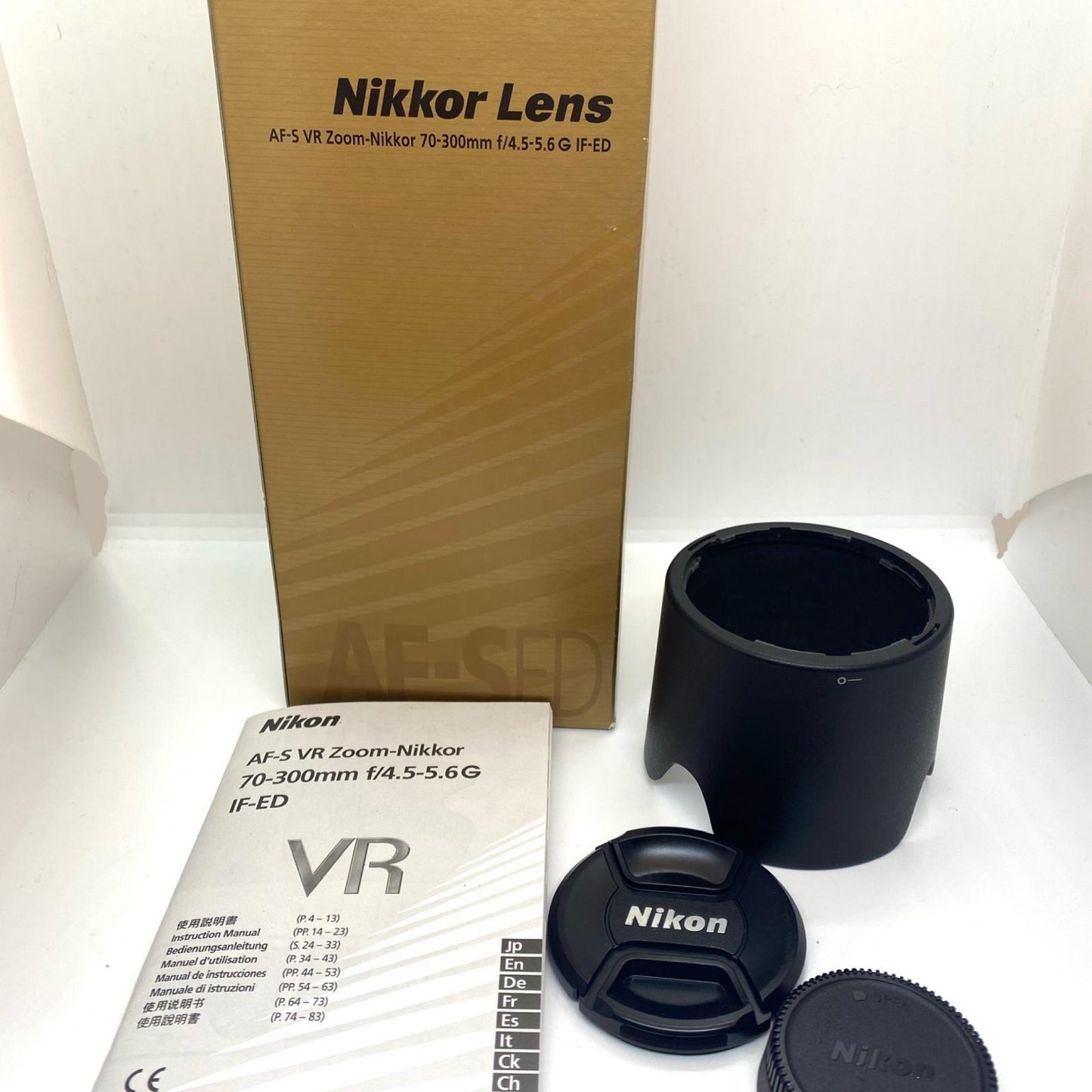 【全額返金保証】【最速発送】Nikon AF-S VR Zoom-Nikkor 70-300mm f/4.5-5.6G IF-ED 動作確認済