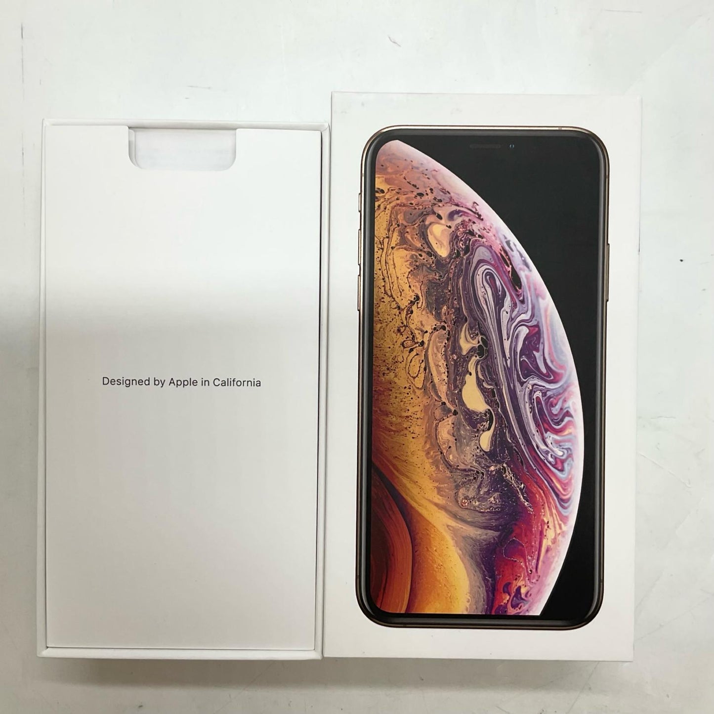 【最速発送】Apple iPhone iPhone XS 256GB ゴールド au SIMフリー 白ロム【難有】 74%