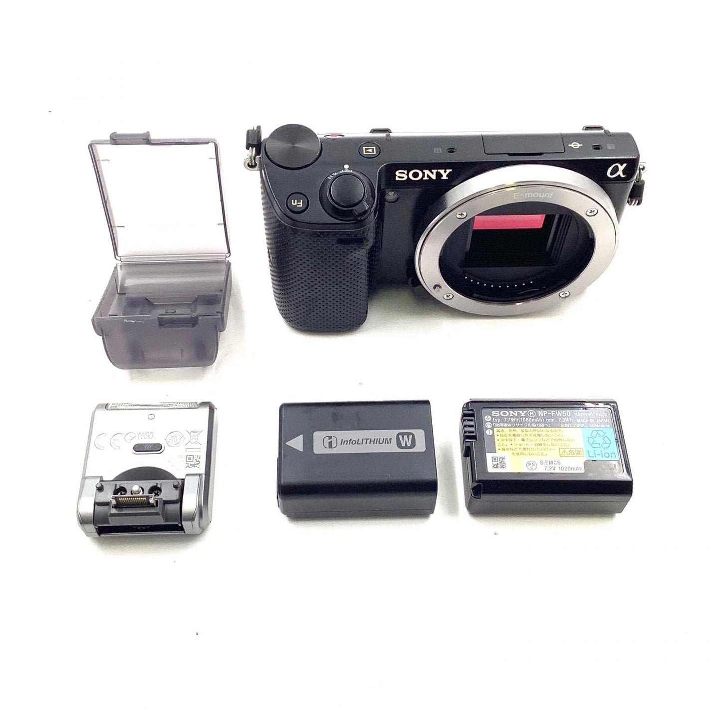 【全額返金保証】【最速発送】Sony デジタル一眼 α NEX-5T ボディ ブラック 動作確認済