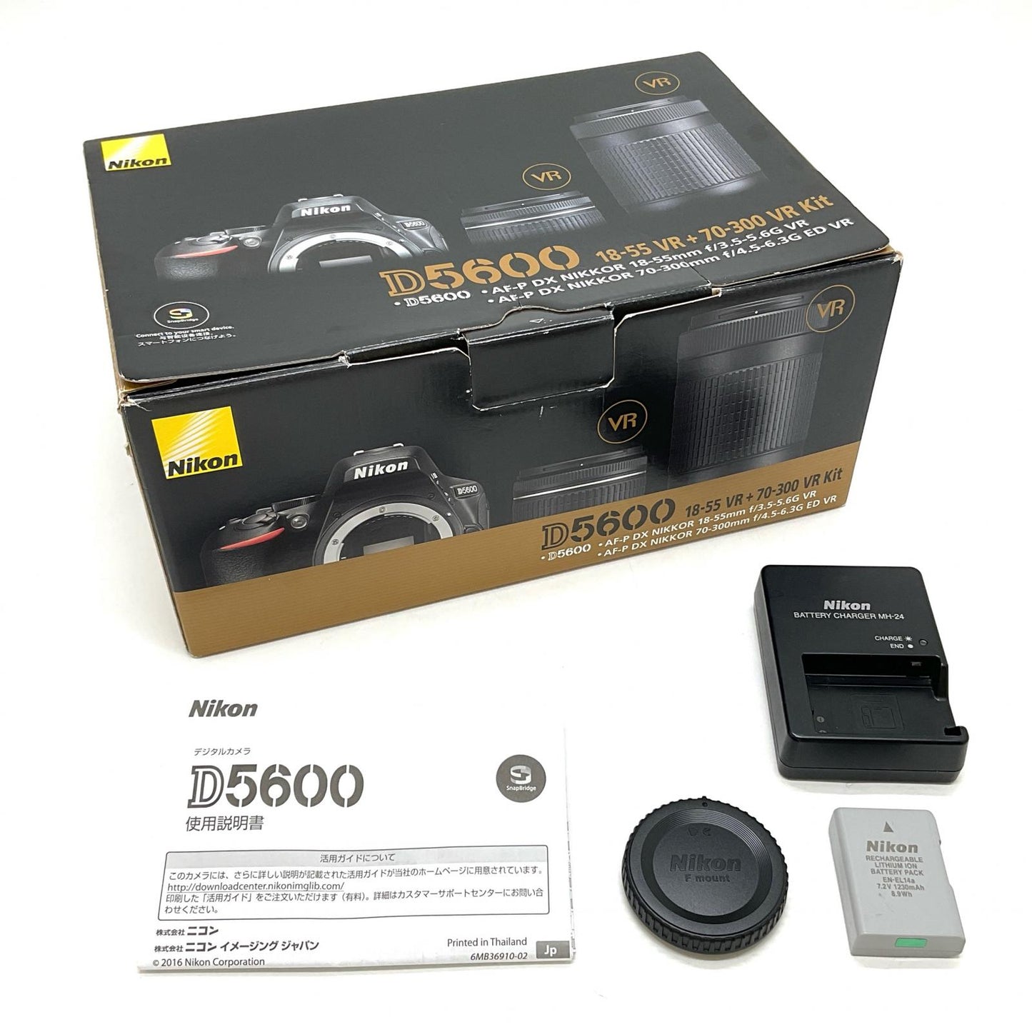 【全額返金保証】【最速発送】Nikon デジタル一眼 D5600 ボディ 美品 動作確認済