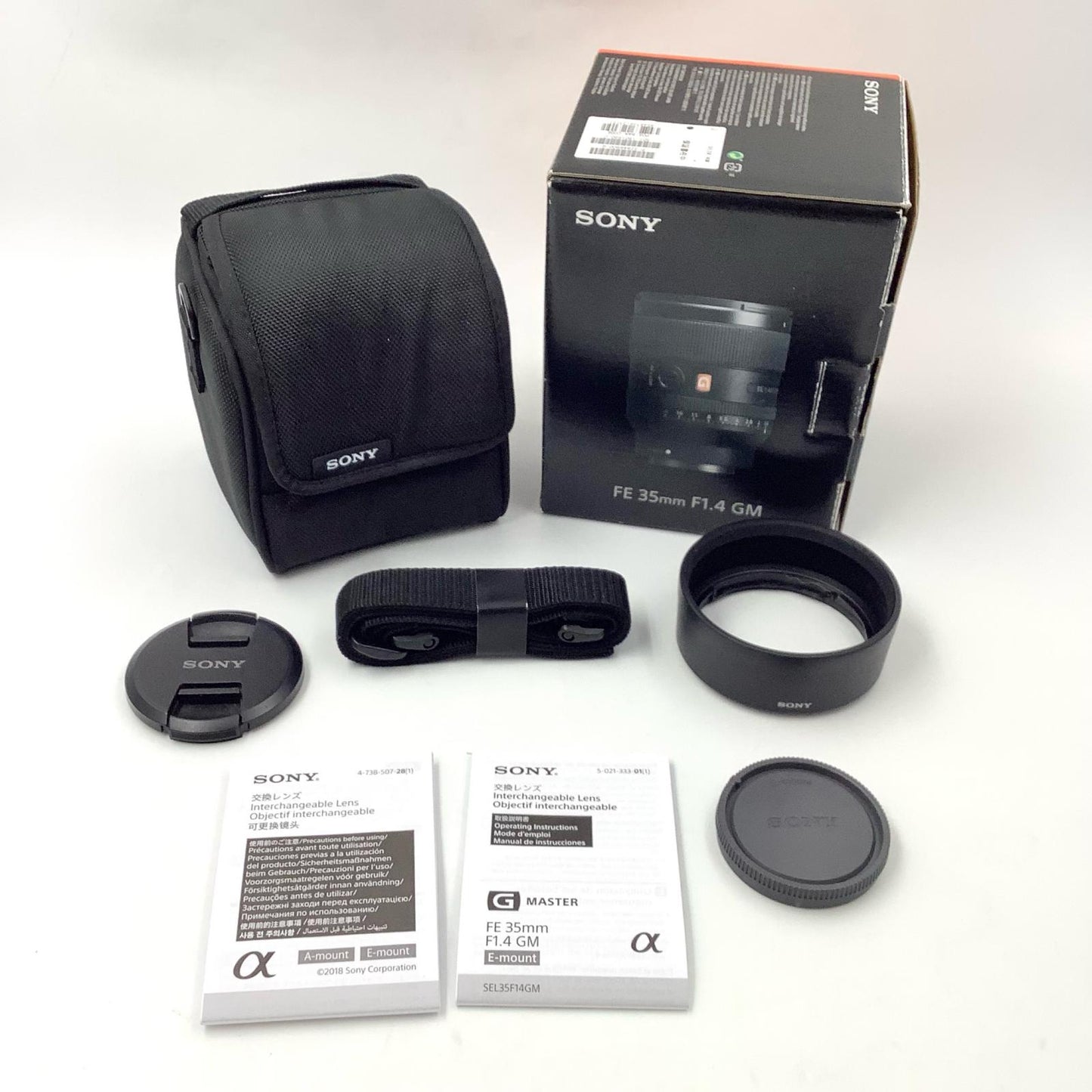 【全額返金保証】【最速発送】Sony FE 35mm F1.4 GM SEL35F14GM 美品 動作確認済