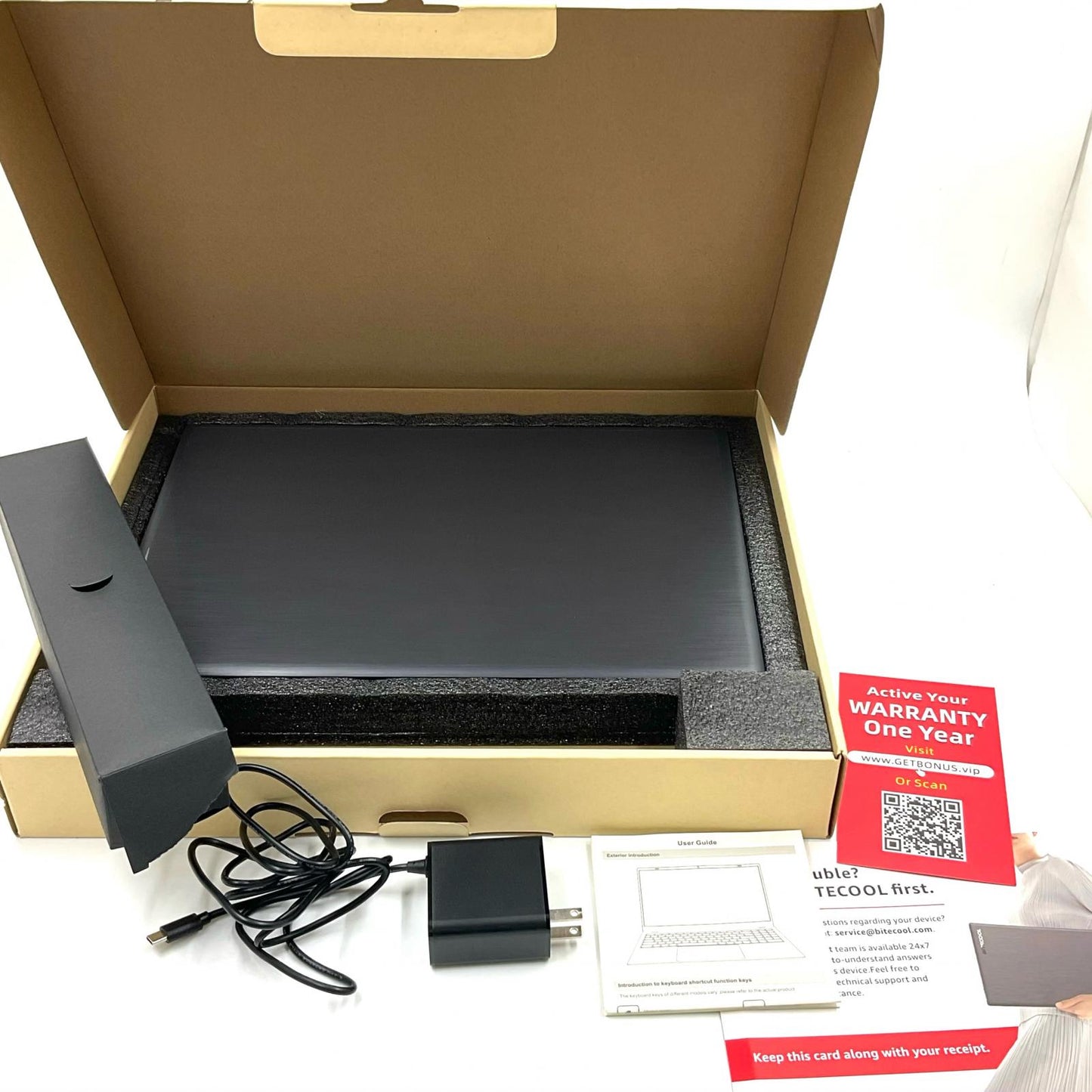 【全額返金保証】【最速発送】BiTECOOL HaloBook Plus BTC501 Intel(R) Celeron (R)N5095@2.00GHz 16GB M.2 SSD 512GB 100% 超美品 動作確認済
