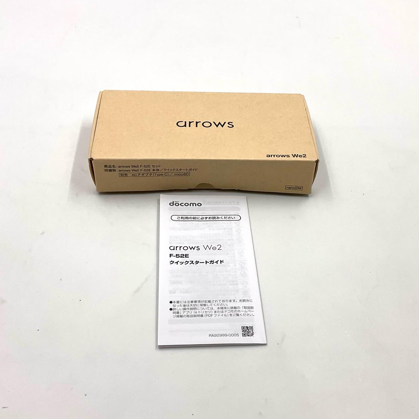 【全額返金保証】【最速発送】富士通 arrows We 2 64GB ネイビーグリーン docomo SIMフリー F-52E 白ロム 超美品 動作確認済