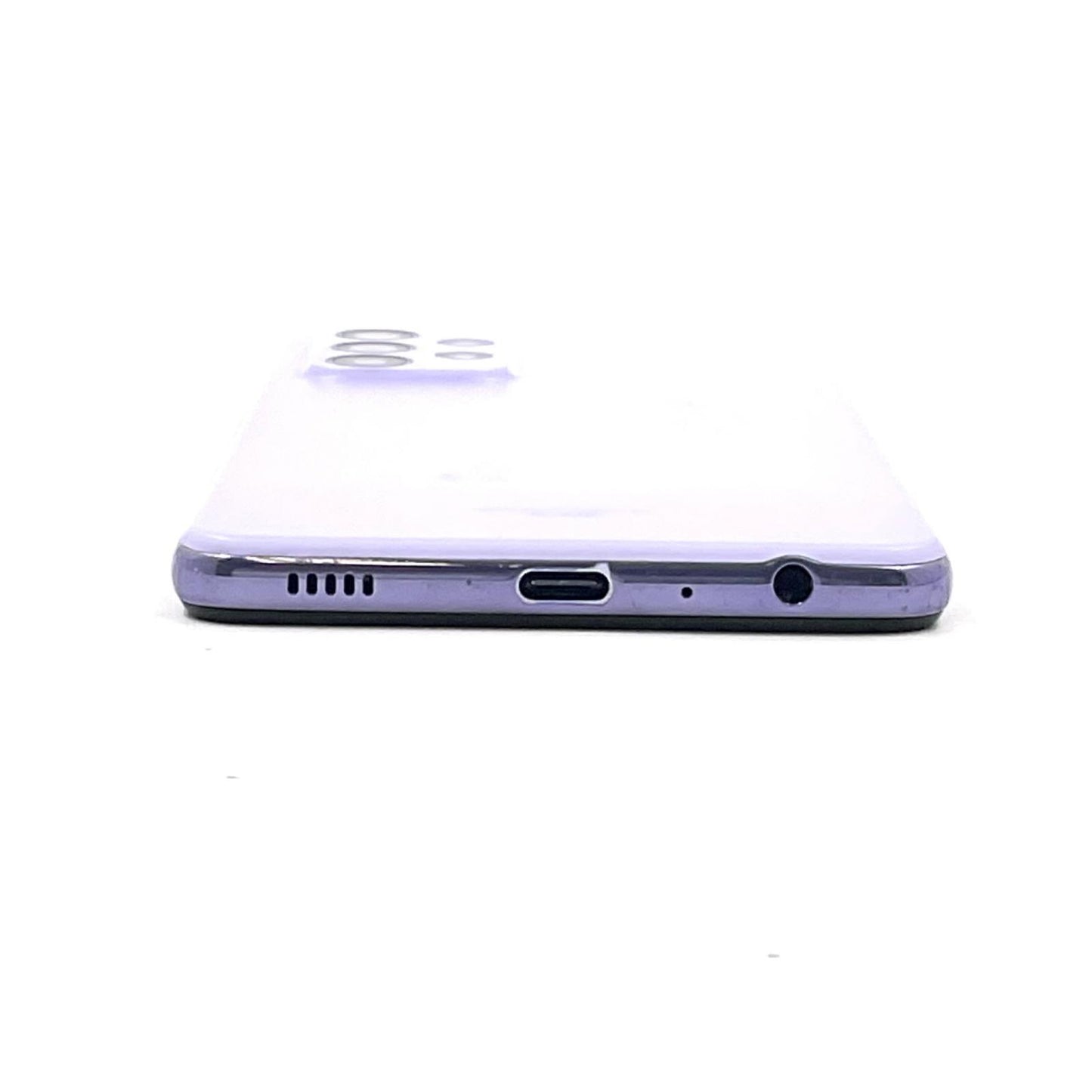【全額返金保証】【最速発送】SAMSUNG Galaxy A52 5G 128GB オーサムバイオレット docomo SC-53B 白ロム 動作確認済