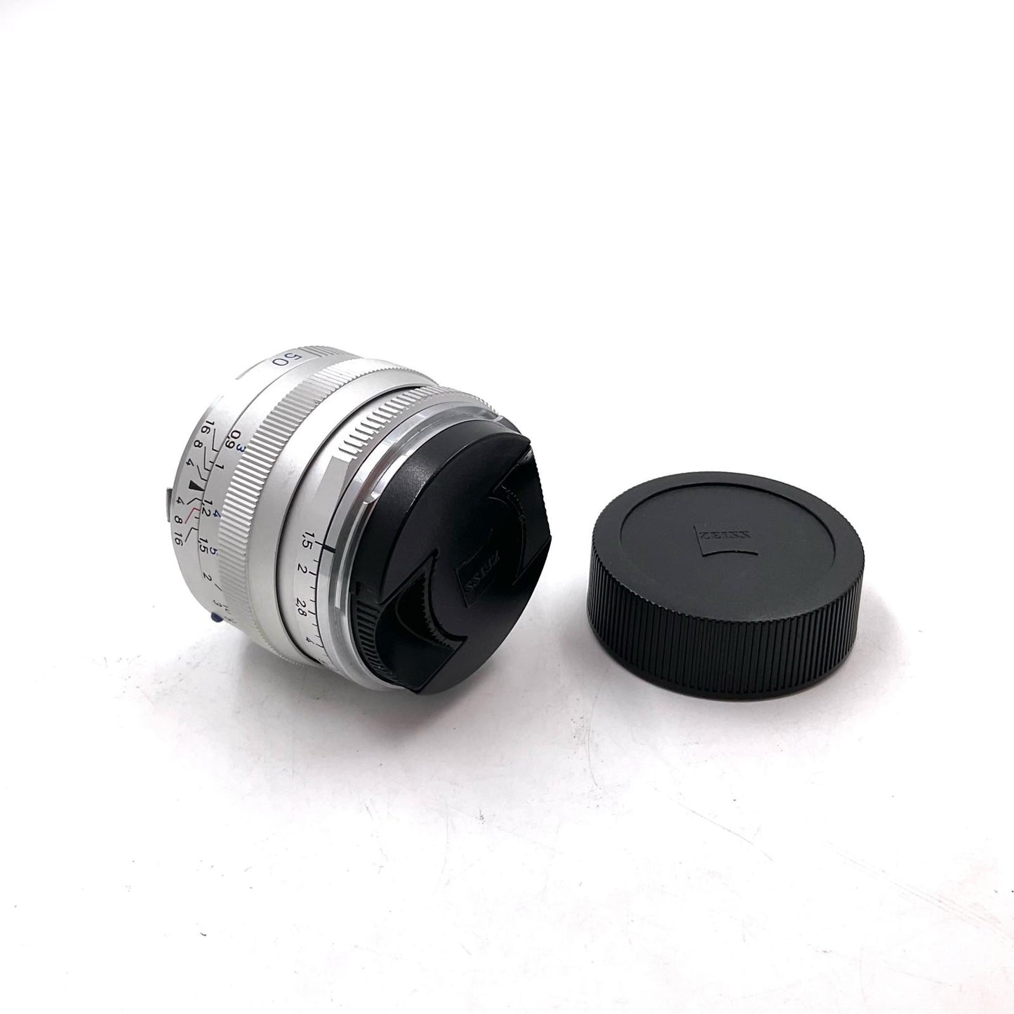 【最速発送】Carl Zeiss Planar T* 50mm F2 ZM シルバー【難有】