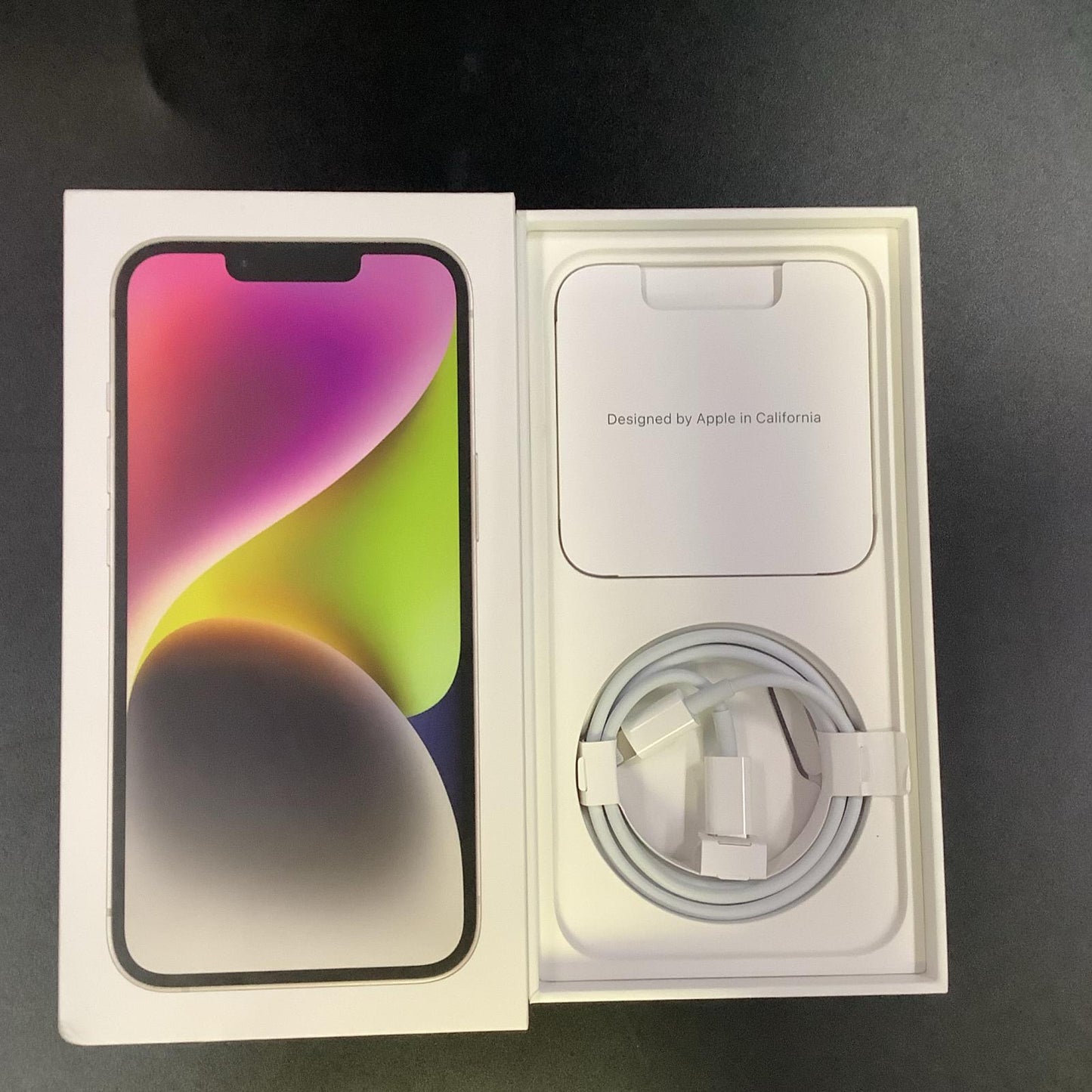 【全額返金保証】【最速発送】Apple iPhone iPhone 14 256GB スターライト au 動作確認済 80%