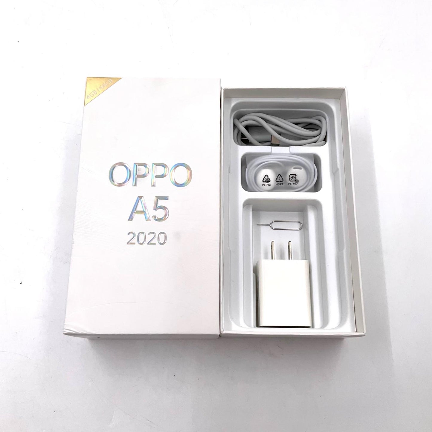 【全額返金保証】【最速発送】OPPO A 5 2020 64GB 楽天モバイル SIMフリー CPH1943 白ロム 超美品 動作確認済