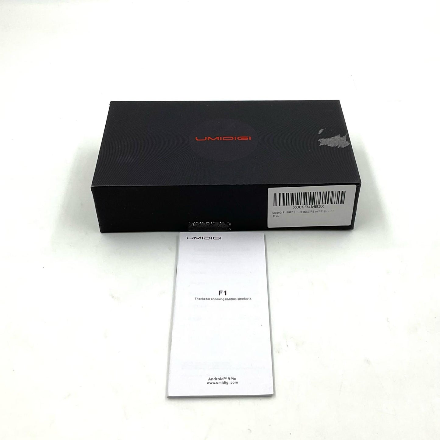 【全額返金保証】【最速発送】UMIDIGI F1 128GB レッド SIMフリー 白ロム 動作確認済