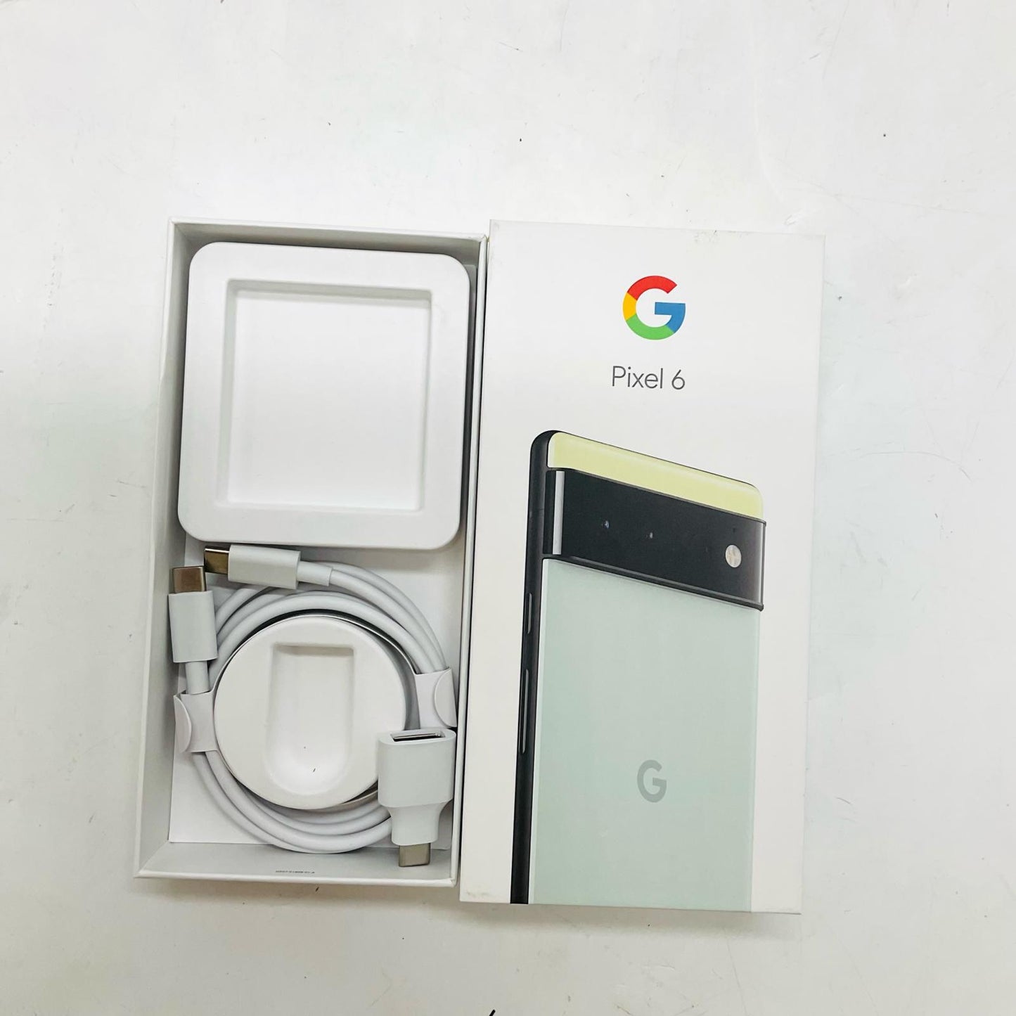 【全額返金保証】【最速発送】Google Pixel 6 128GB Sorta Softbank GR1YH 白ロム 動作確認済