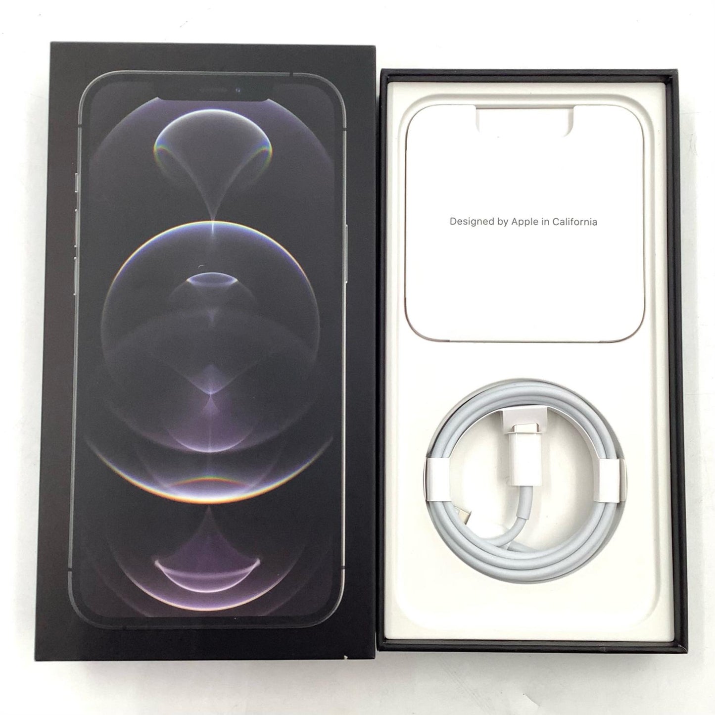 【全額返金保証】【最速発送】Apple iPhone iPhone 12 Pro Max 256GB グラファイト docomo 白ロム 動作確認済 85%