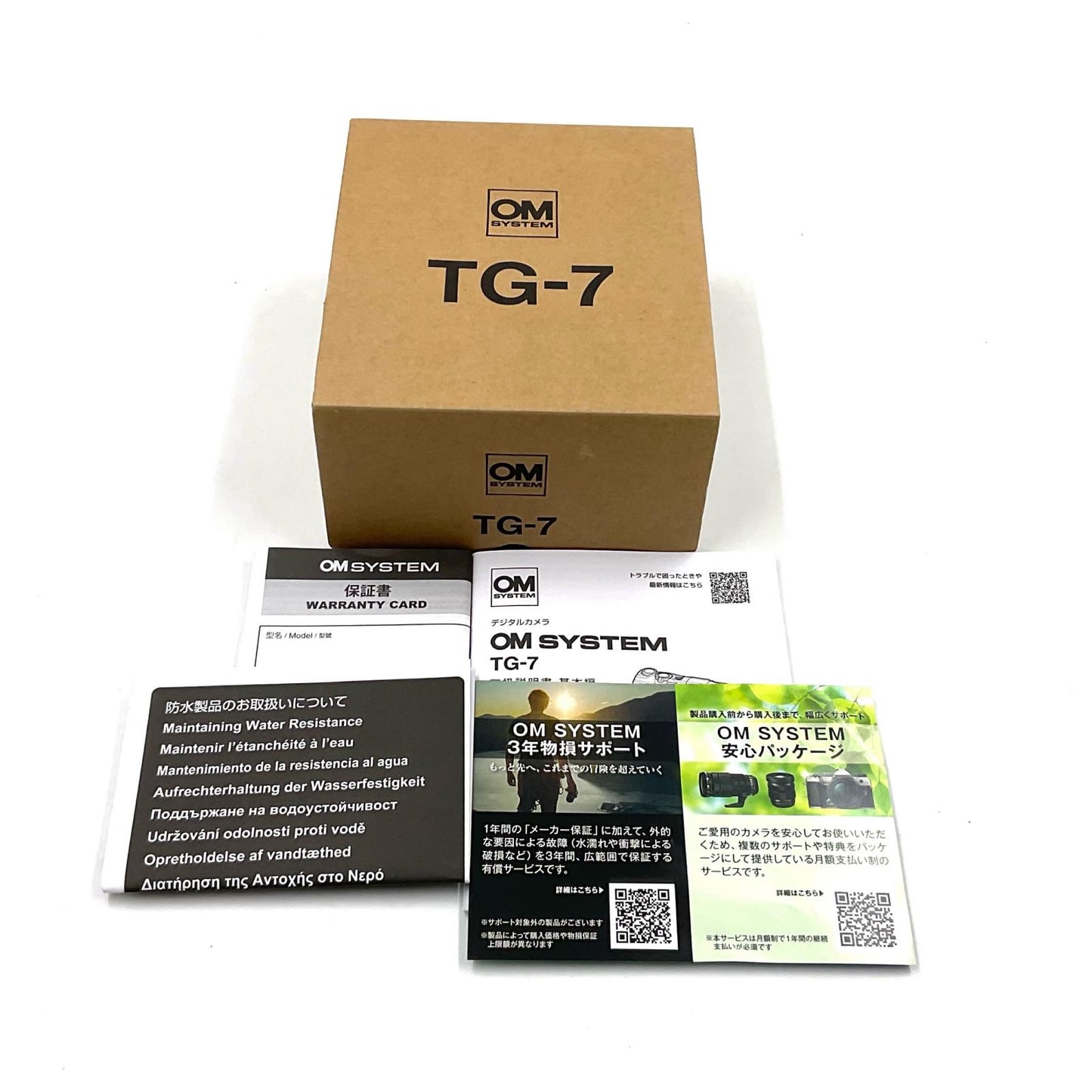 【全額返金保証】【最速発送】OLYMPUS コンパクトデジタルカメラ OM-SYSTEM TG-7 ブラック 美品 動作確認済